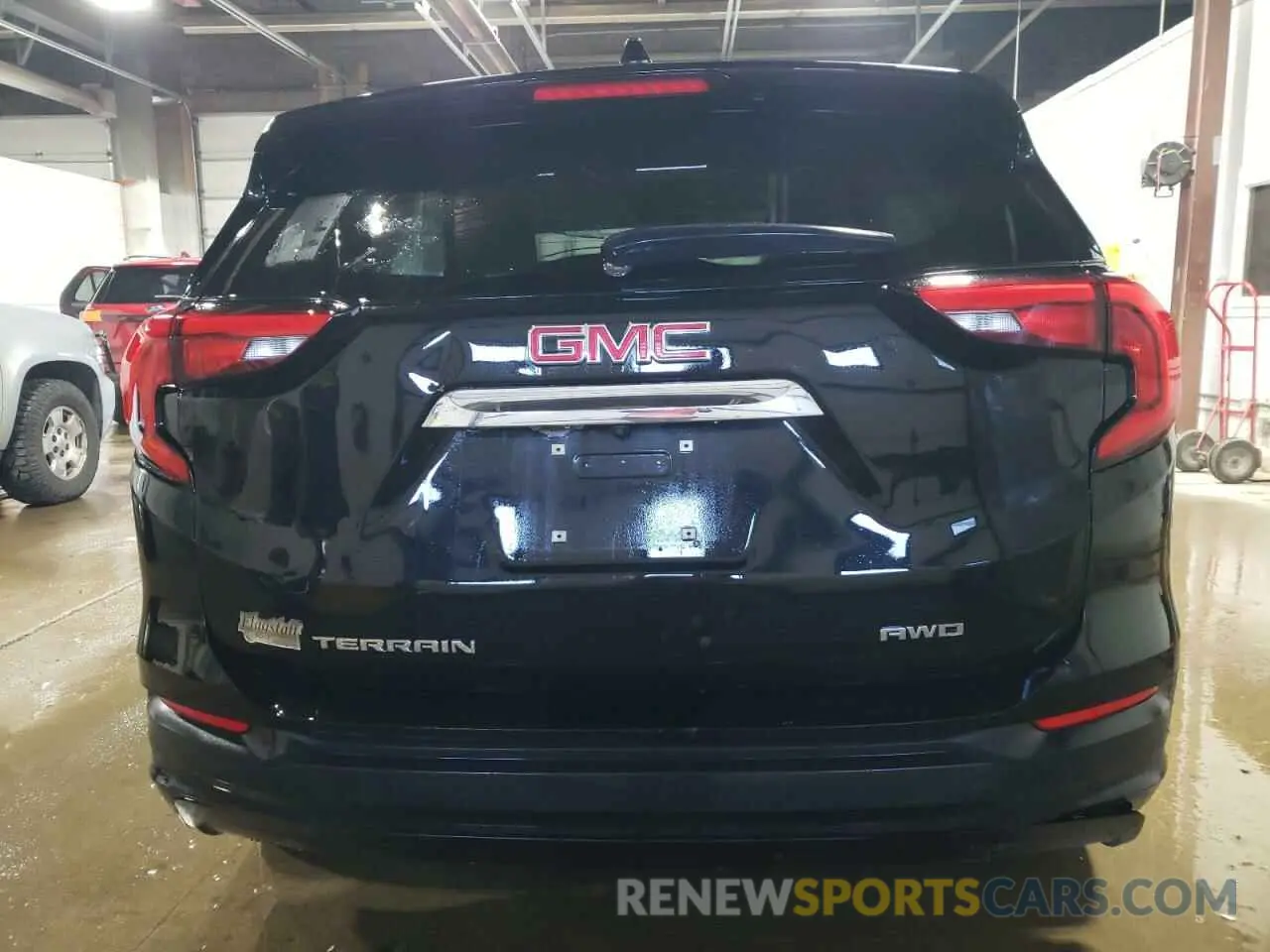6 fotografías del automóvil dañado 3GKALTEV5KL289663 GMC TERRAIN 2019
