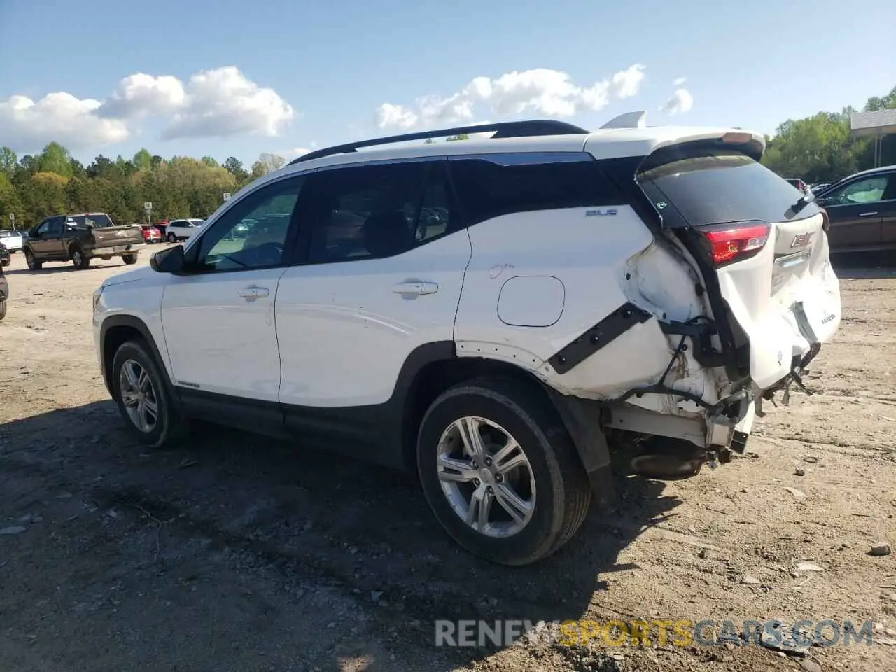 2 fotografías del automóvil dañado 3GKALTEV6KL291602 GMC TERRAIN 2019