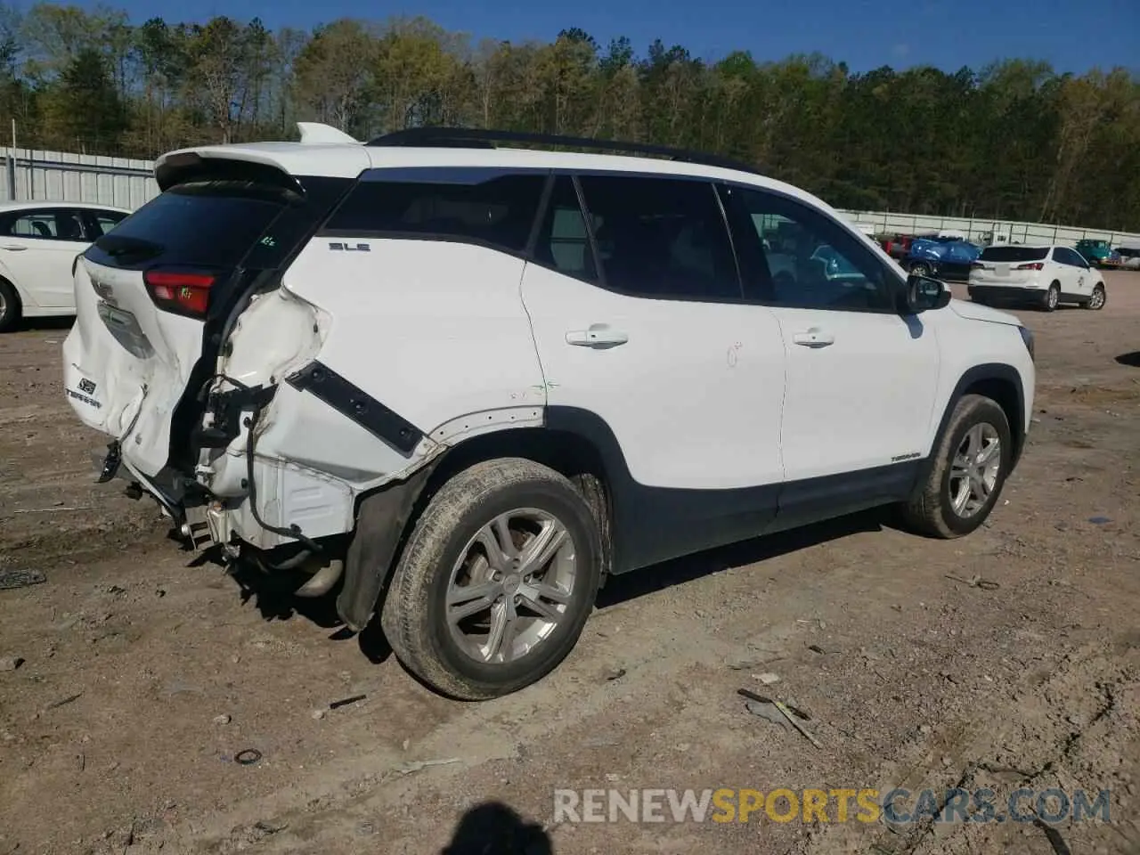 3 fotografías del automóvil dañado 3GKALTEV6KL291602 GMC TERRAIN 2019