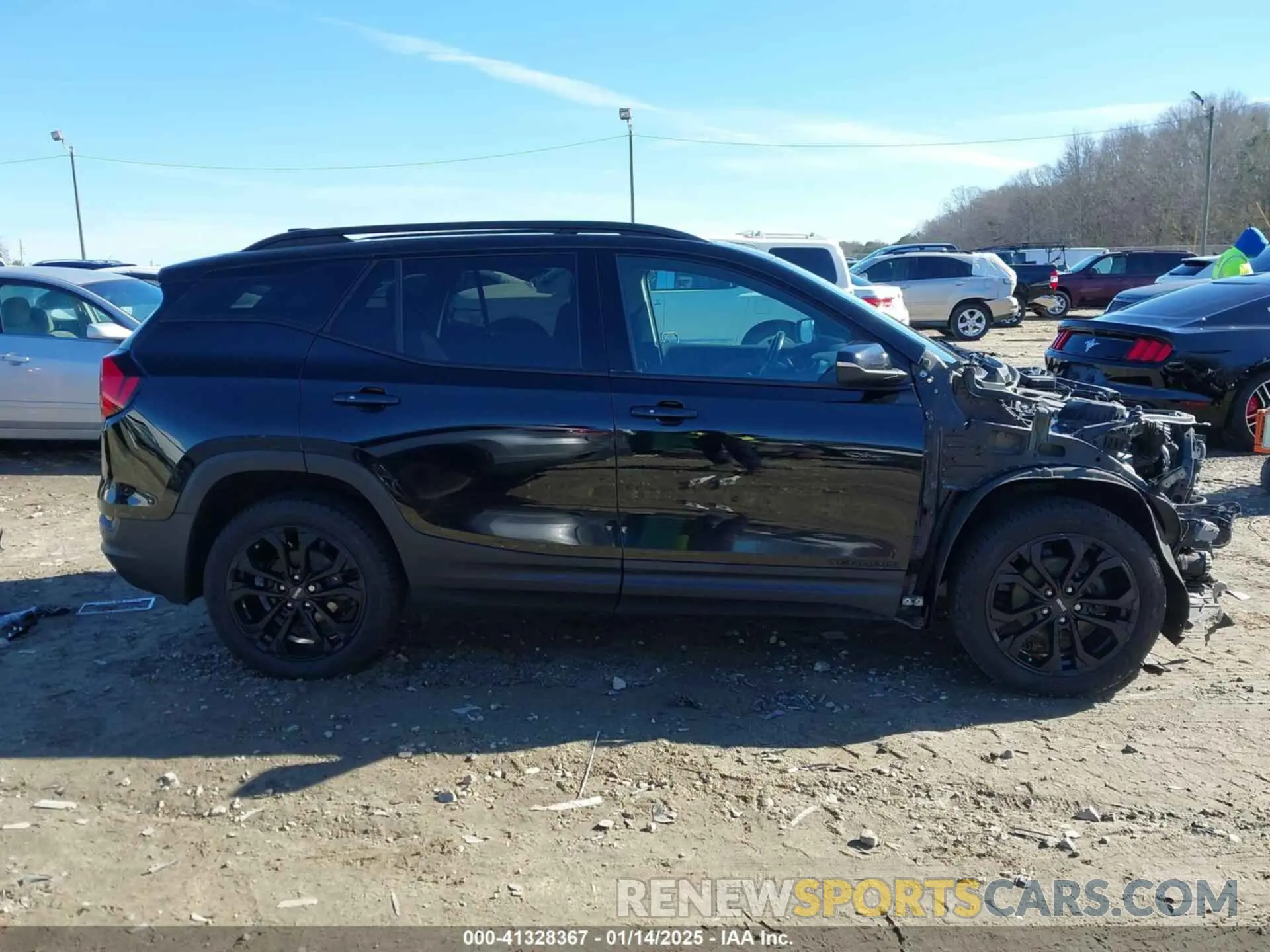 13 fotografías del automóvil dañado 3GKALTEV6KL328633 GMC TERRAIN 2019