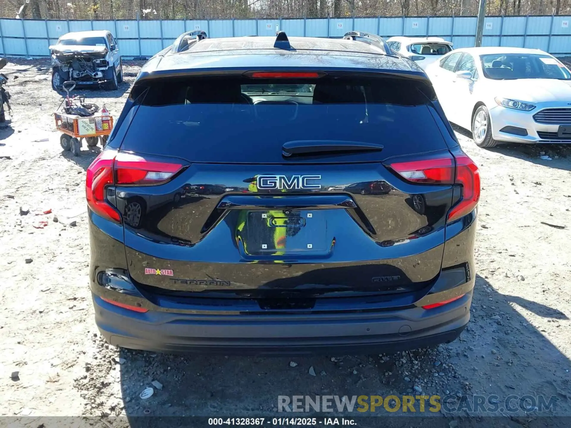 16 fotografías del automóvil dañado 3GKALTEV6KL328633 GMC TERRAIN 2019