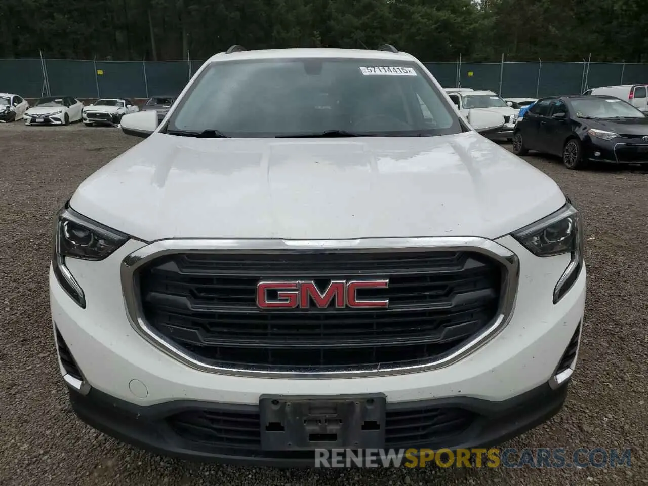 5 fotografías del automóvil dañado 3GKALTEV7KL119661 GMC TERRAIN 2019