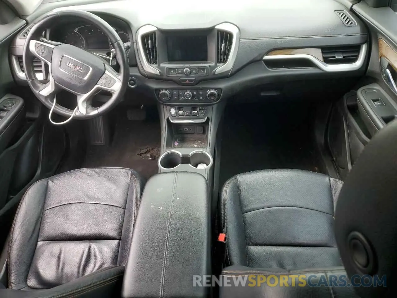 8 fotografías del automóvil dañado 3GKALTEV7KL119661 GMC TERRAIN 2019