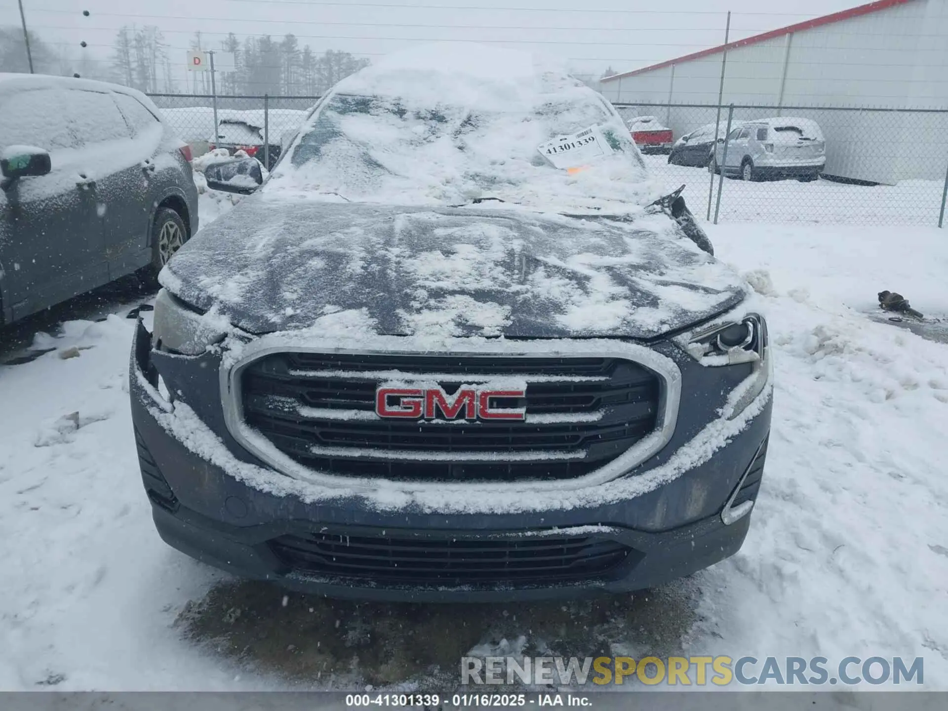 12 fotografías del automóvil dañado 3GKALTEV7KL137271 GMC TERRAIN 2019