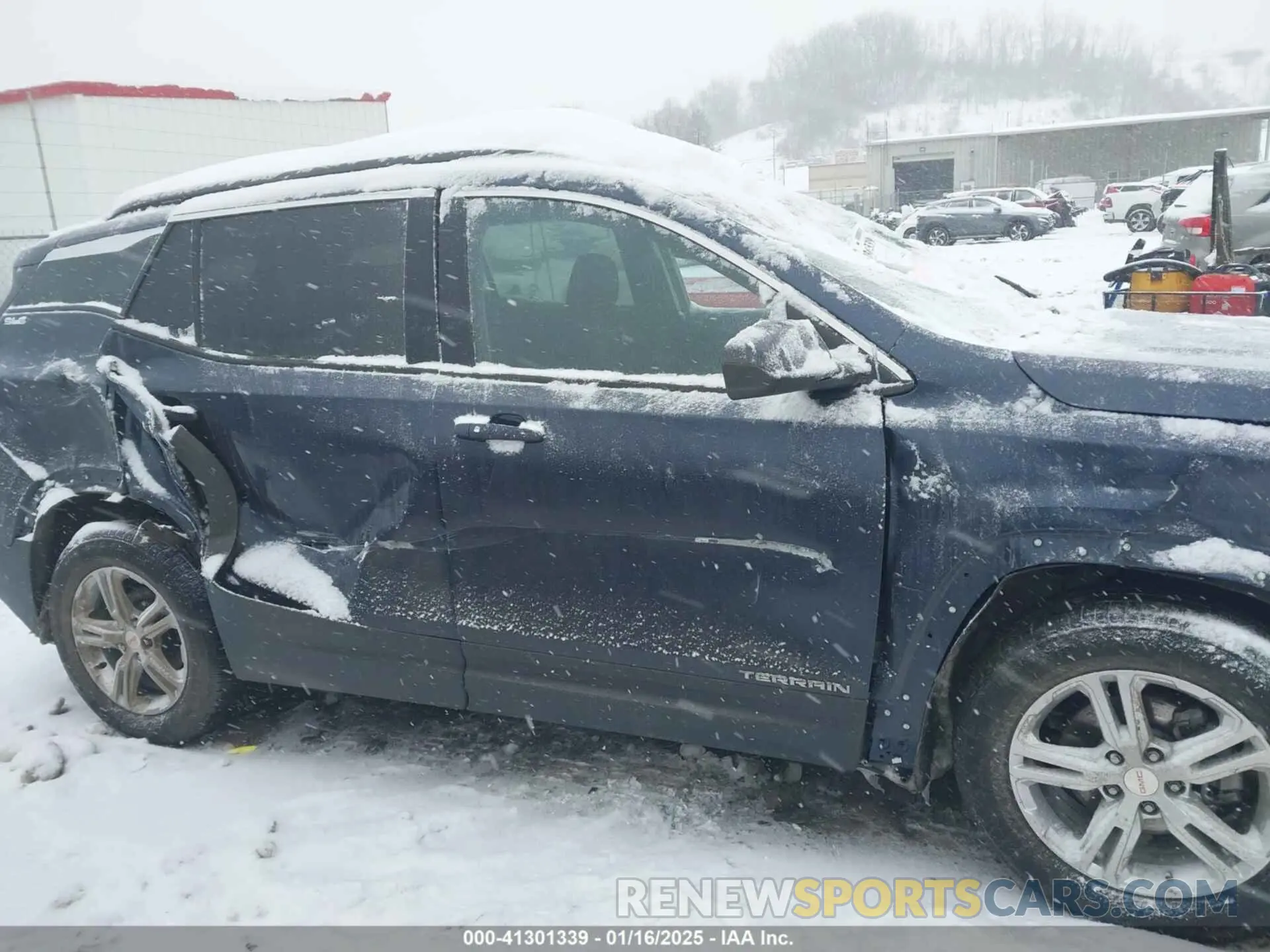 13 fotografías del automóvil dañado 3GKALTEV7KL137271 GMC TERRAIN 2019