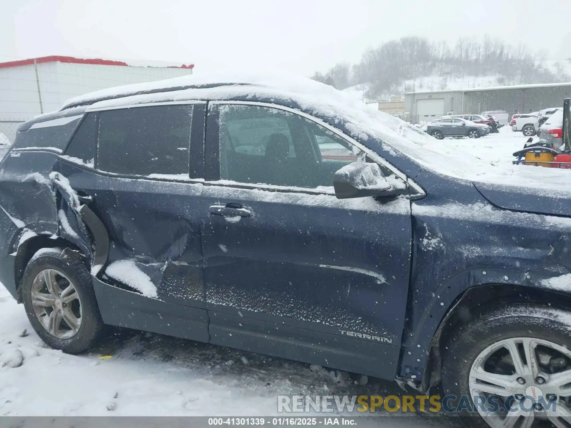 6 fotografías del automóvil dañado 3GKALTEV7KL137271 GMC TERRAIN 2019
