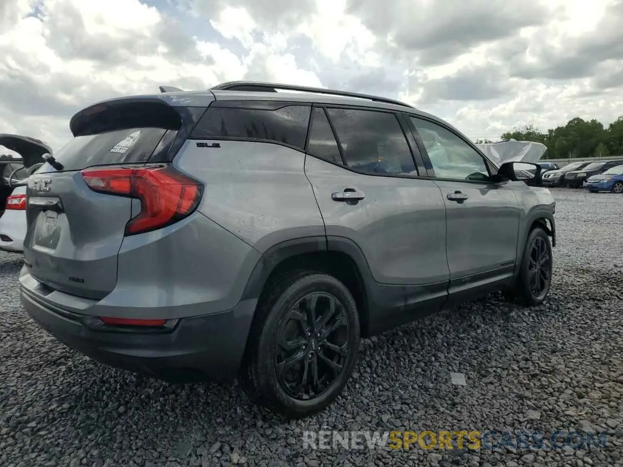 3 fotografías del automóvil dañado 3GKALTEV7KL177723 GMC TERRAIN 2019