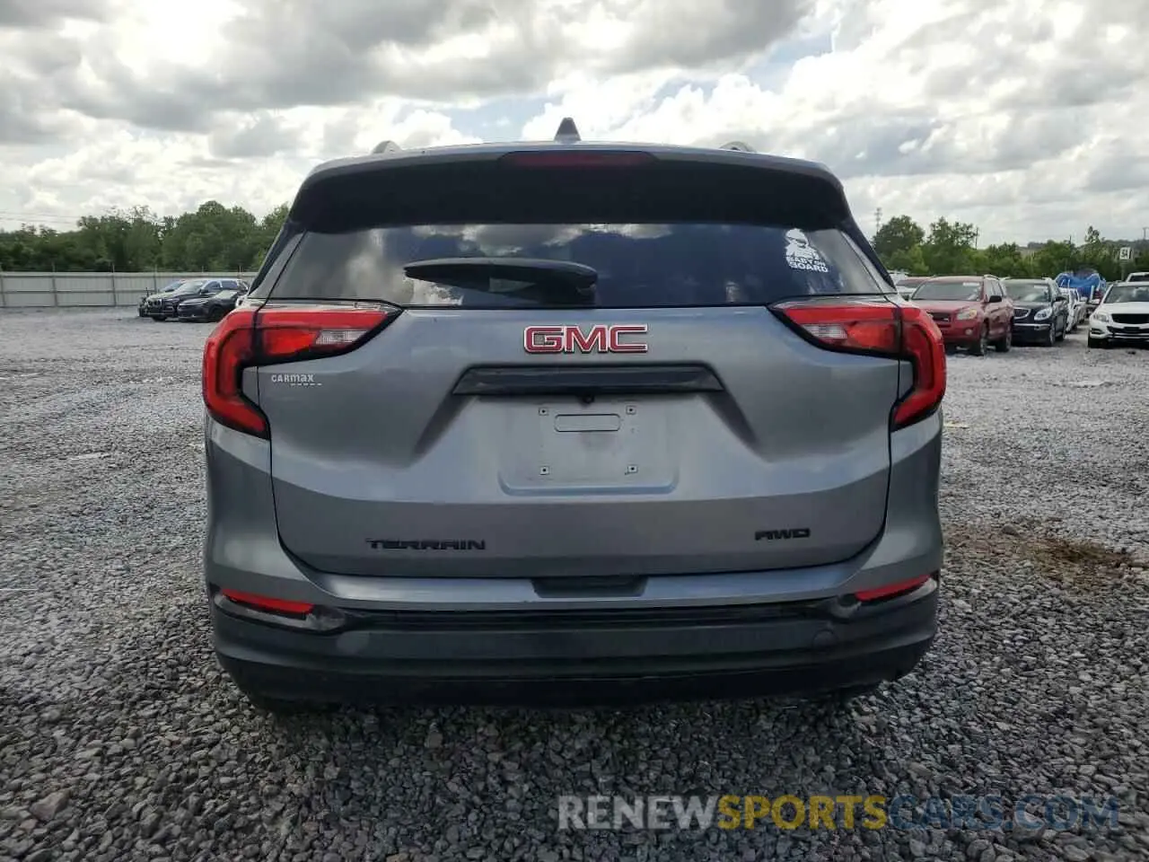 6 fotografías del automóvil dañado 3GKALTEV7KL177723 GMC TERRAIN 2019