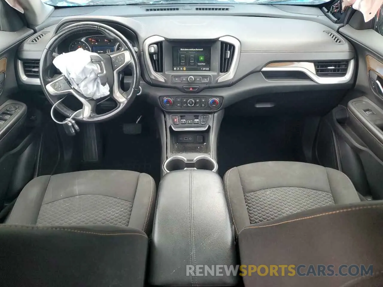 8 fotografías del automóvil dañado 3GKALTEV7KL177723 GMC TERRAIN 2019