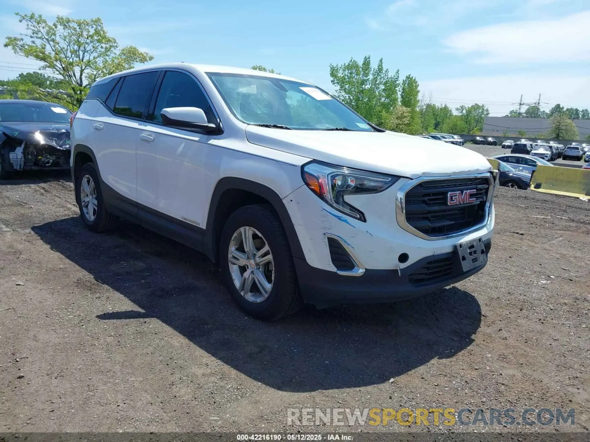 1 fotografías del automóvil dañado 3GKALTEV7KL187622 GMC TERRAIN 2019