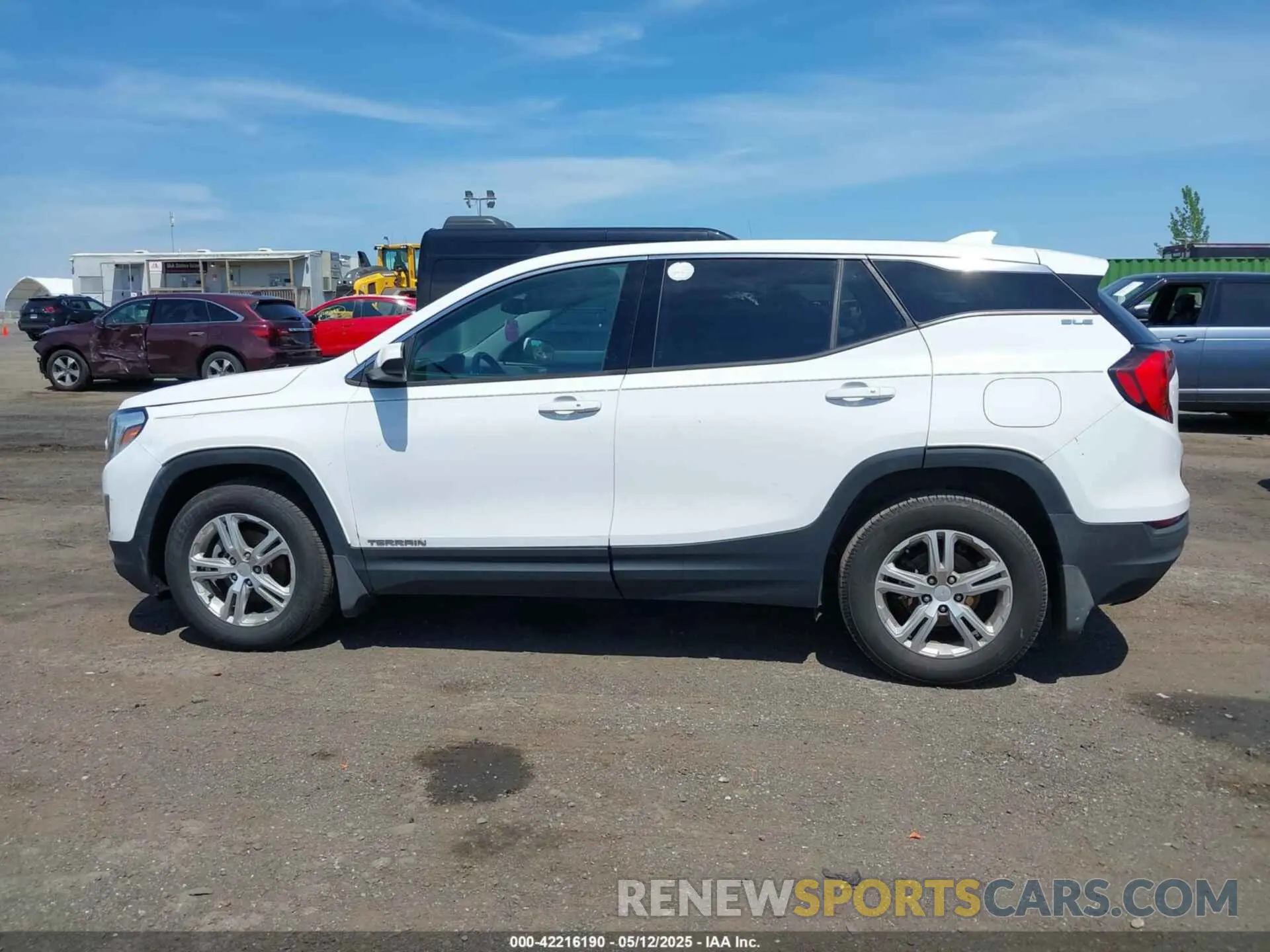 14 fotografías del automóvil dañado 3GKALTEV7KL187622 GMC TERRAIN 2019