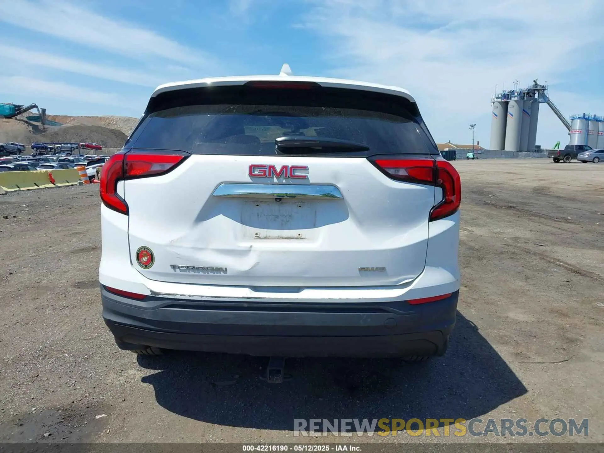 16 fotografías del automóvil dañado 3GKALTEV7KL187622 GMC TERRAIN 2019
