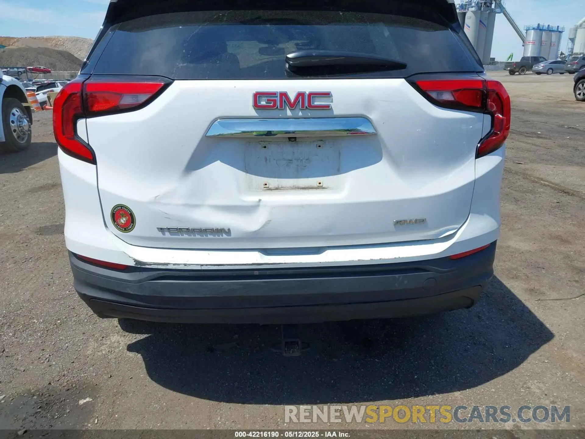 18 fotografías del automóvil dañado 3GKALTEV7KL187622 GMC TERRAIN 2019