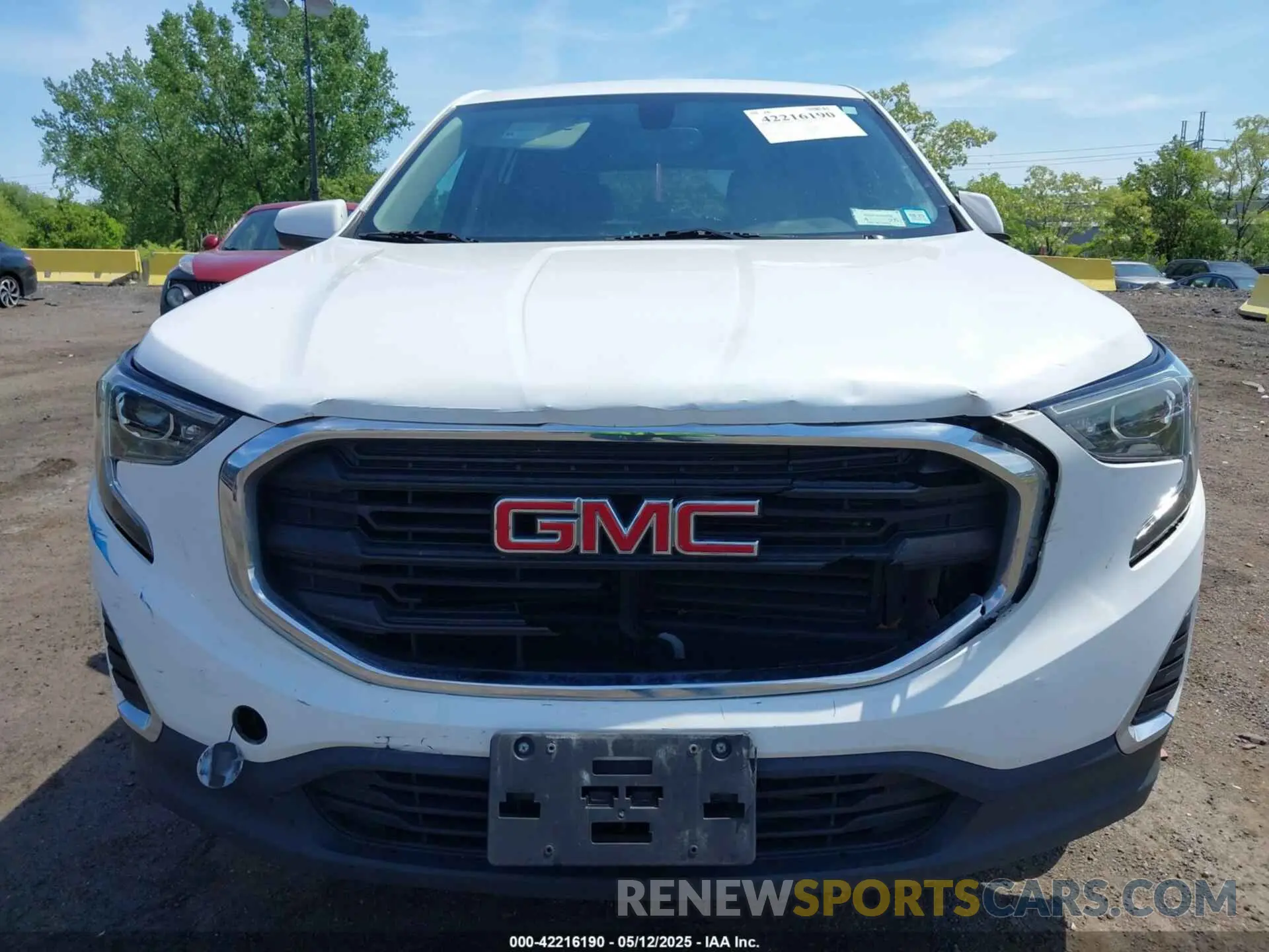 6 fotografías del automóvil dañado 3GKALTEV7KL187622 GMC TERRAIN 2019
