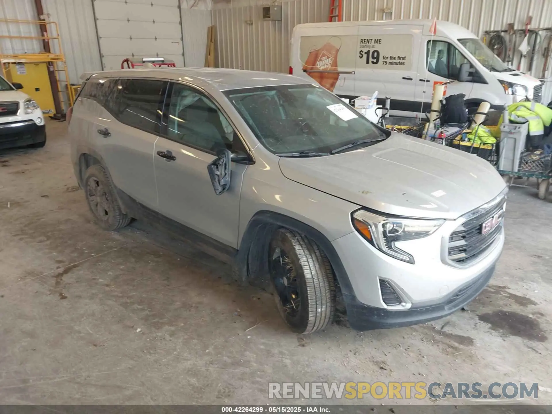 1 fotografías del automóvil dañado 3GKALTEV7KL209327 GMC TERRAIN 2019