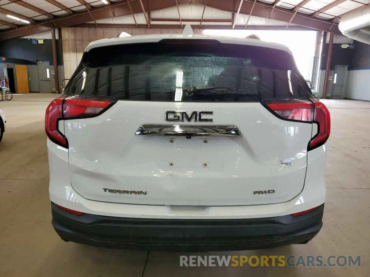 6 fotografías del automóvil dañado 3GKALTEV7KL262643 GMC TERRAIN 2019