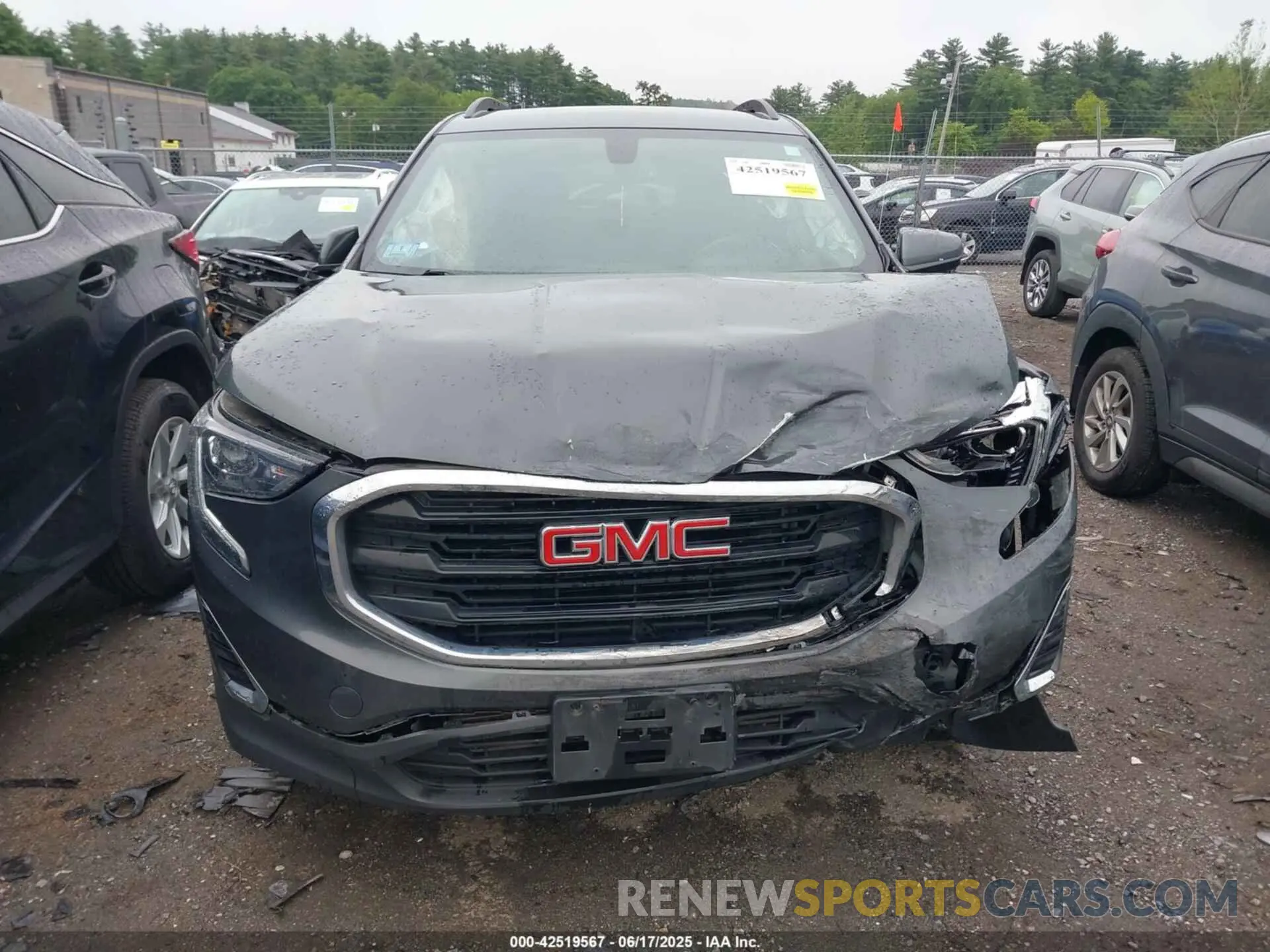 12 fotografías del automóvil dañado 3GKALTEV8KL378689 GMC TERRAIN 2019