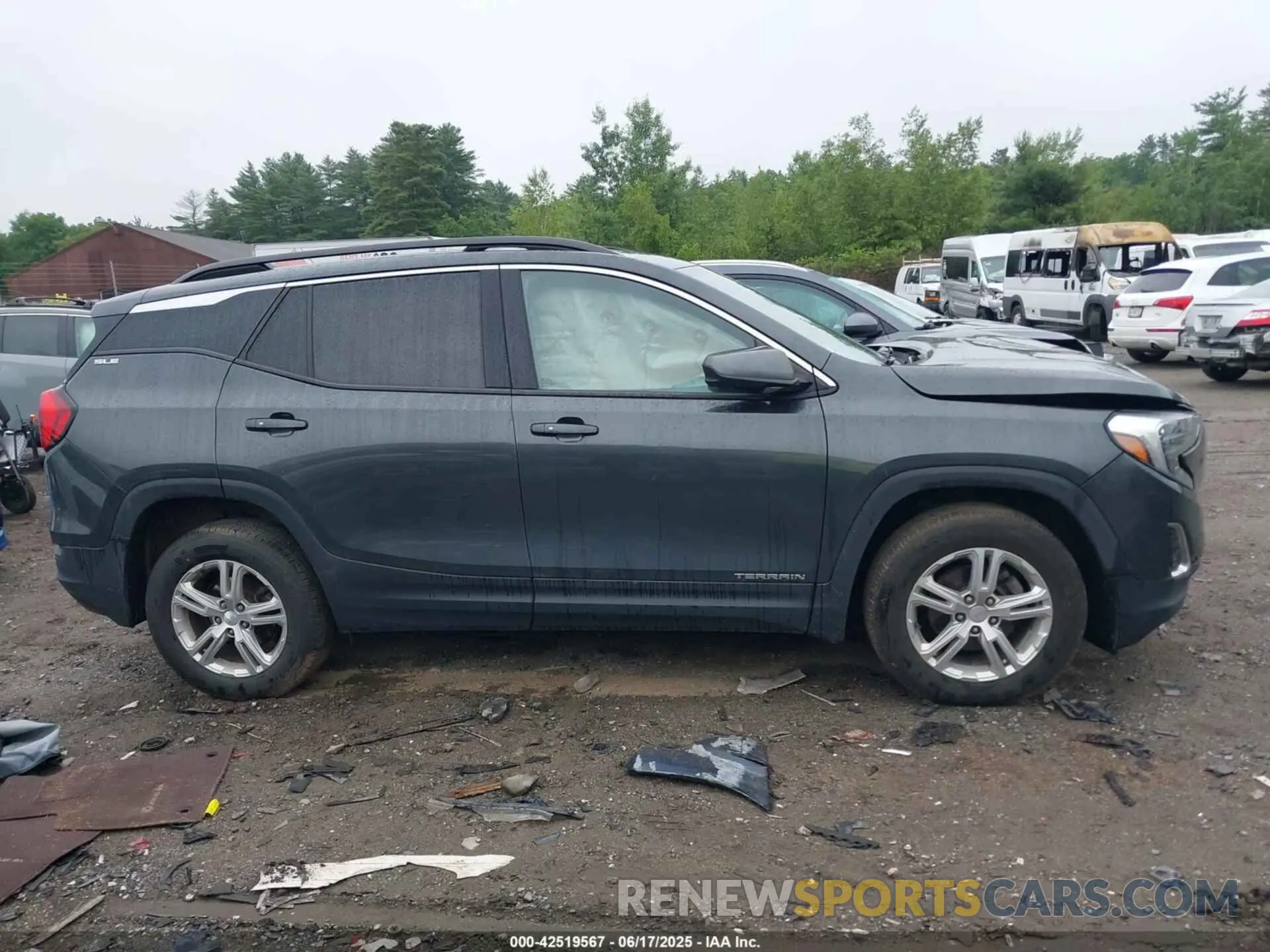 13 fotografías del automóvil dañado 3GKALTEV8KL378689 GMC TERRAIN 2019