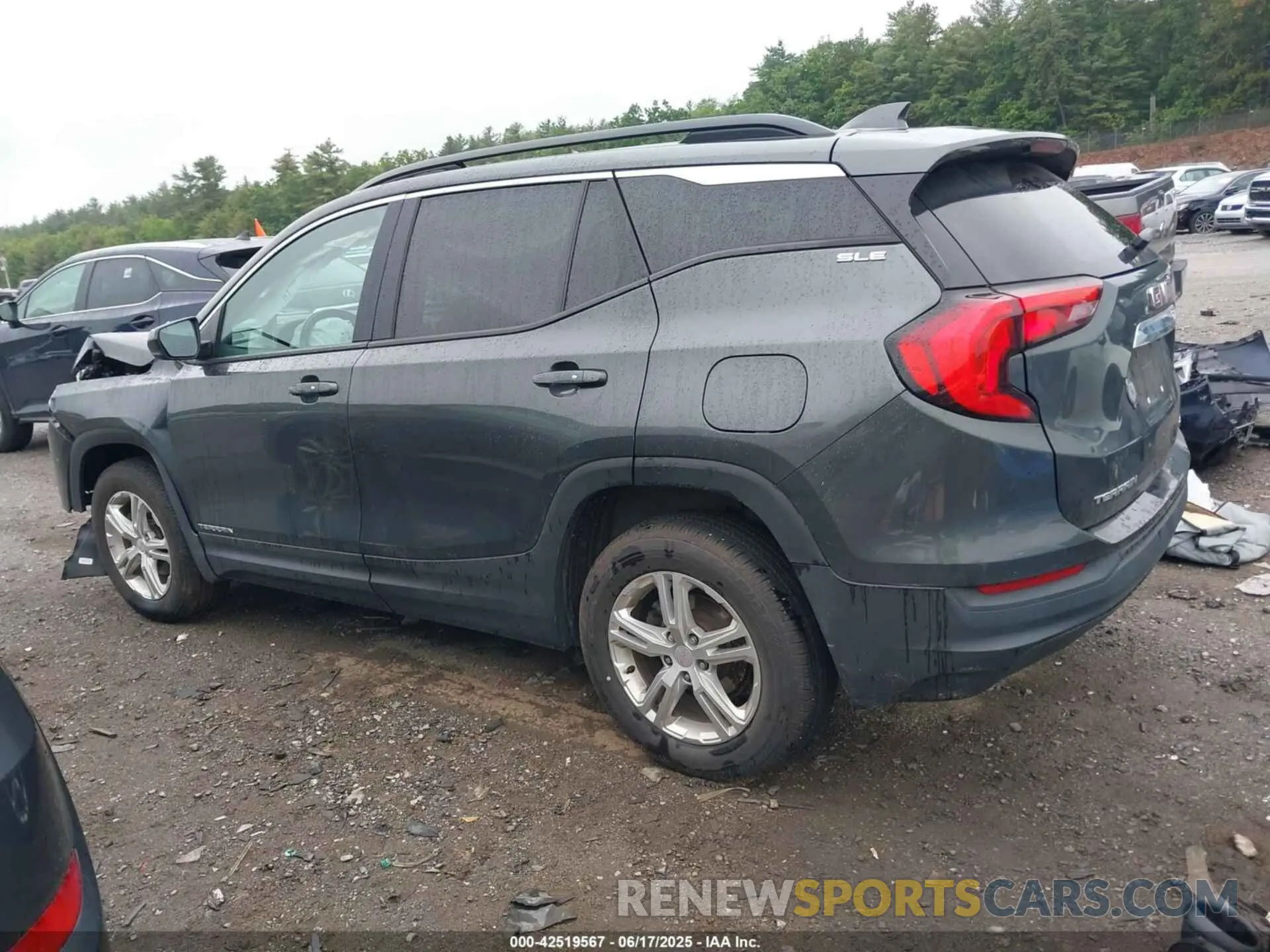 14 fotografías del automóvil dañado 3GKALTEV8KL378689 GMC TERRAIN 2019