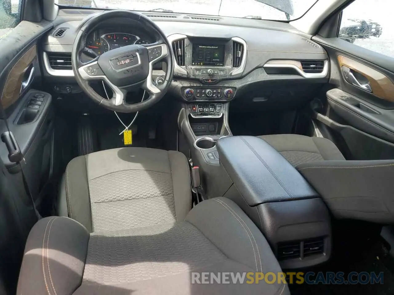 8 fotografías del automóvil dañado 3GKALTEV9KL292520 GMC TERRAIN 2019
