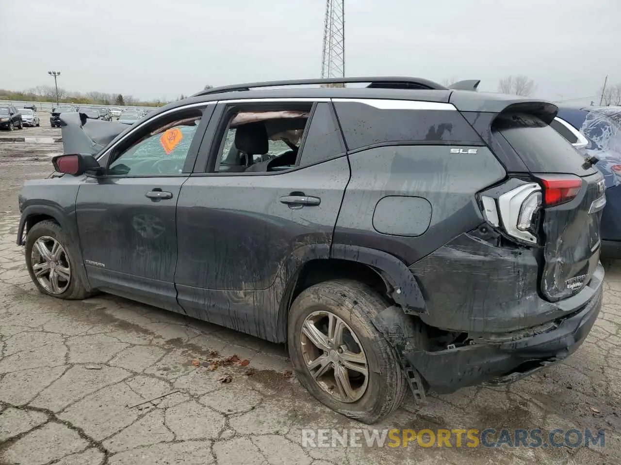 2 fotografías del automóvil dañado 3GKALTEV9KL317013 GMC TERRAIN 2019