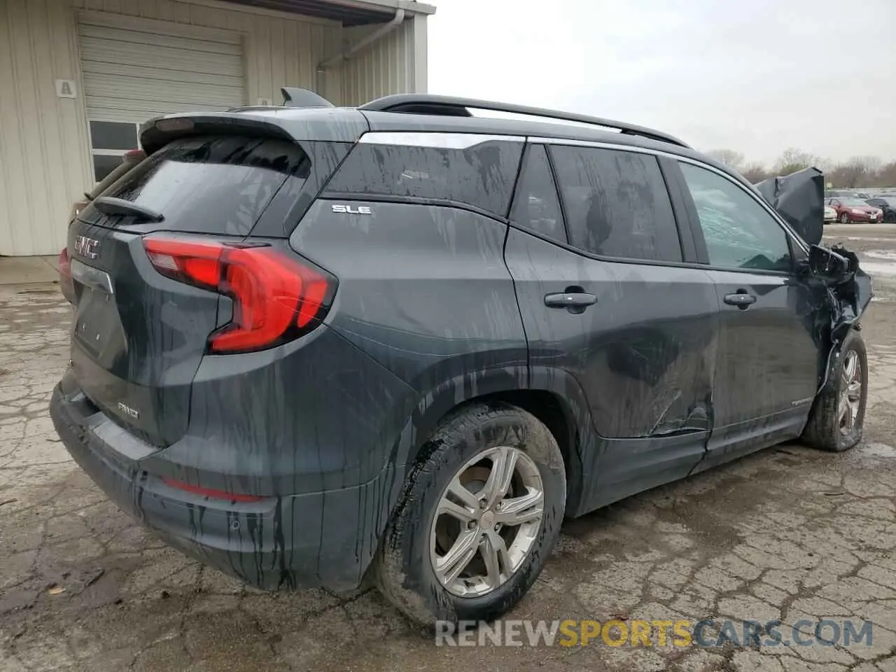 3 fotografías del automóvil dañado 3GKALTEV9KL317013 GMC TERRAIN 2019