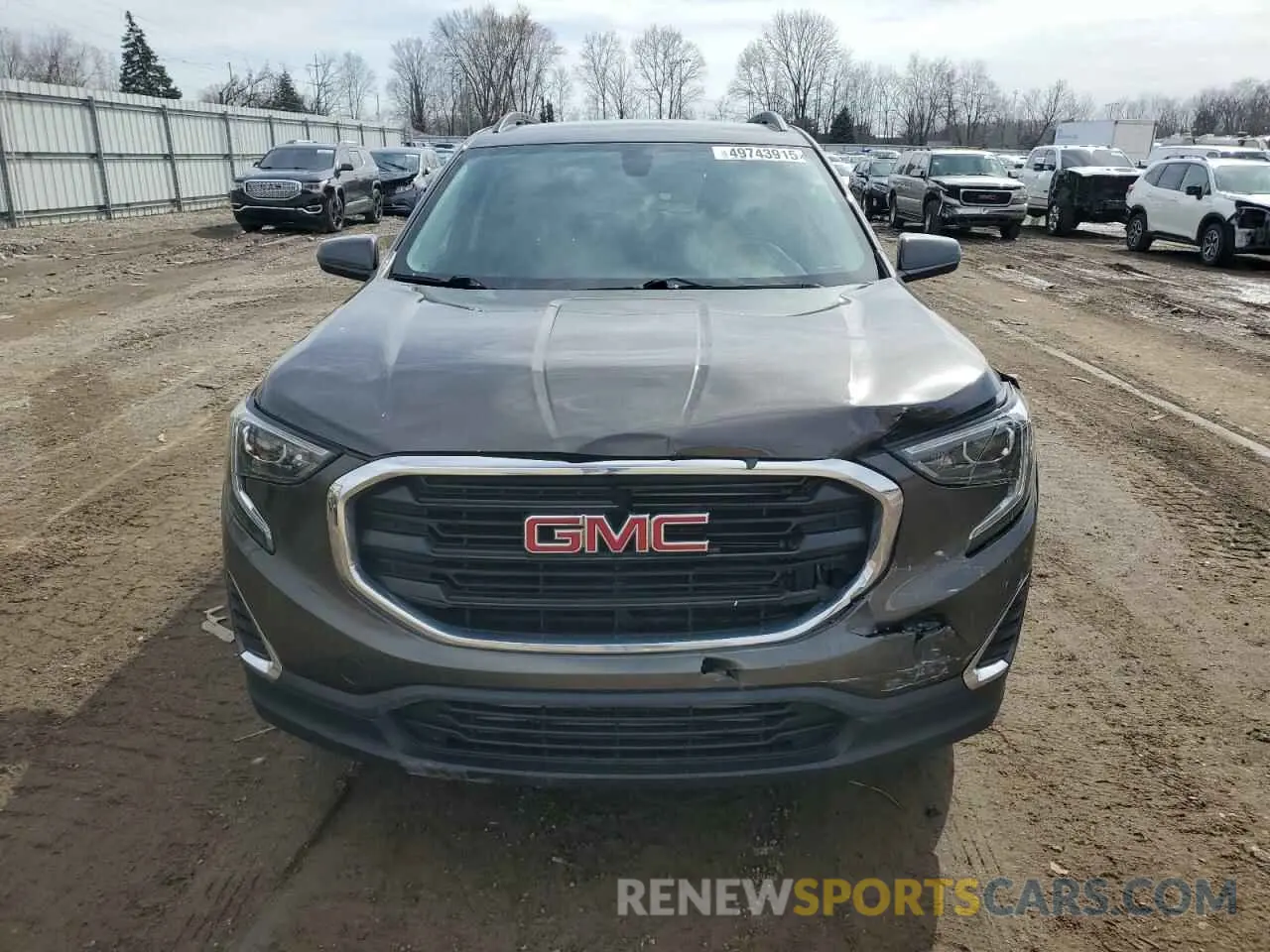 5 fotografías del automóvil dañado 3GKALTEX9KL212960 GMC TERRAIN 2019