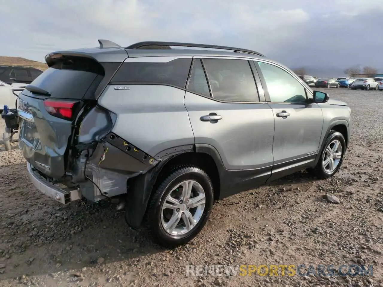 3 fotografías del automóvil dañado 3GKALUEU9KL227728 GMC TERRAIN 2019