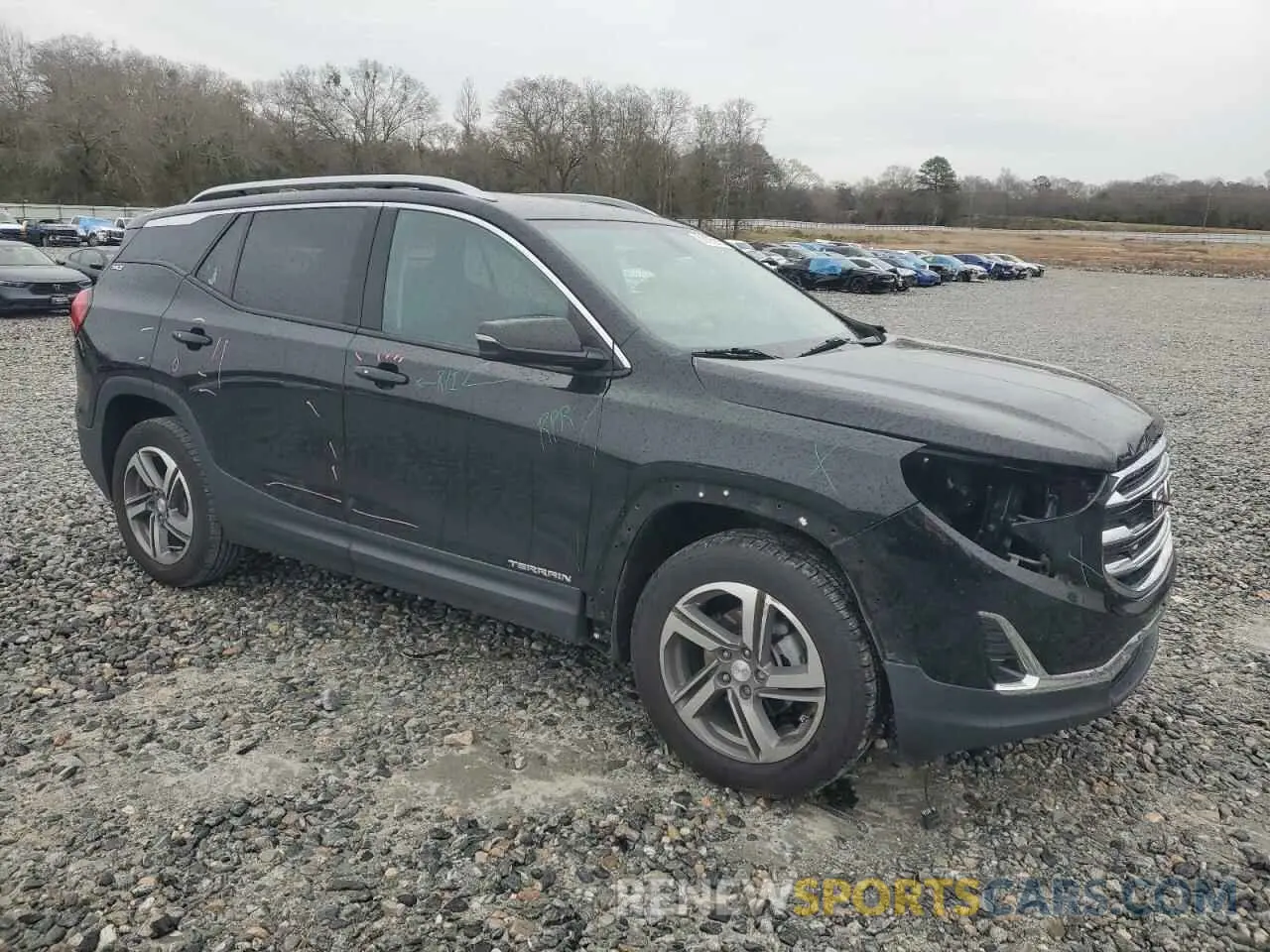 4 fotografías del automóvil dañado 3GKALVEV0KL300872 GMC TERRAIN 2019