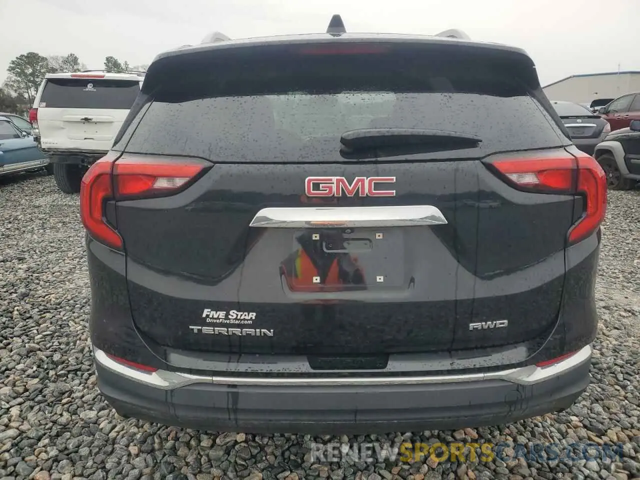 6 fotografías del automóvil dañado 3GKALVEV0KL300872 GMC TERRAIN 2019