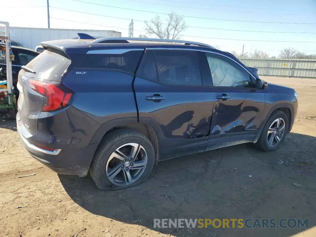 3 fotografías del automóvil dañado 3GKALVEV1KL275531 GMC TERRAIN 2019