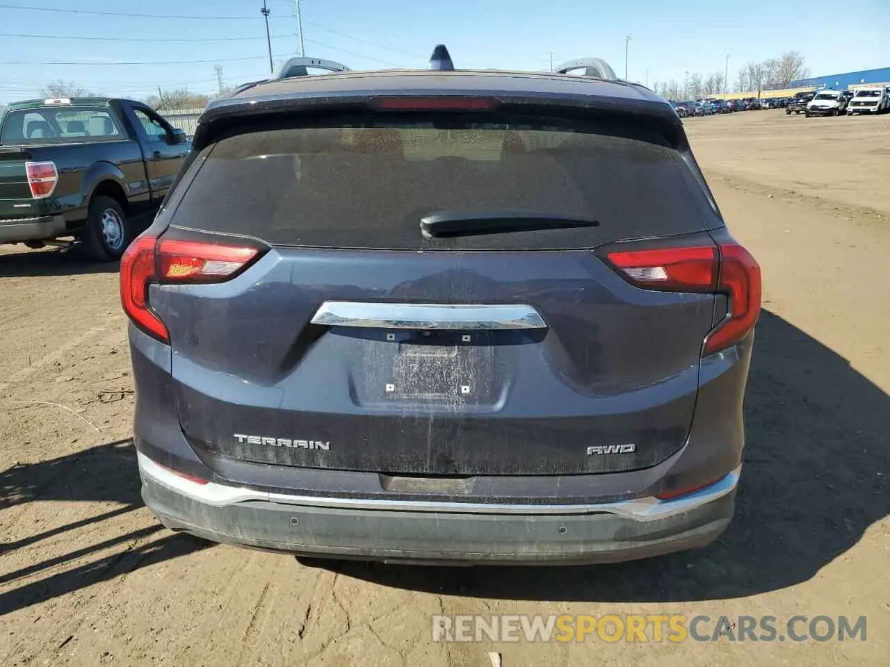 6 fotografías del automóvil dañado 3GKALVEV1KL275531 GMC TERRAIN 2019