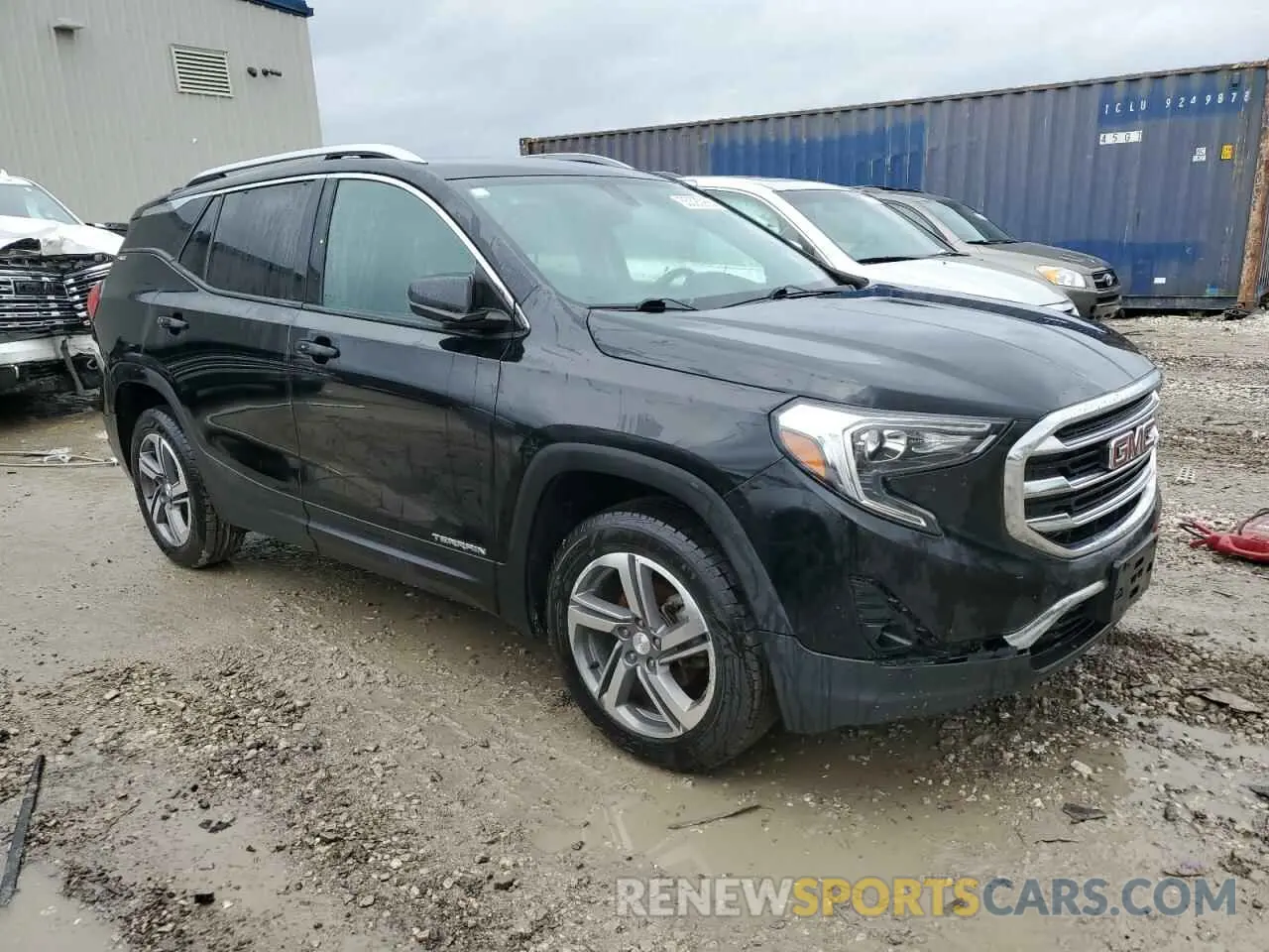 4 fotografías del automóvil dañado 3GKALVEV2KL327877 GMC TERRAIN 2019