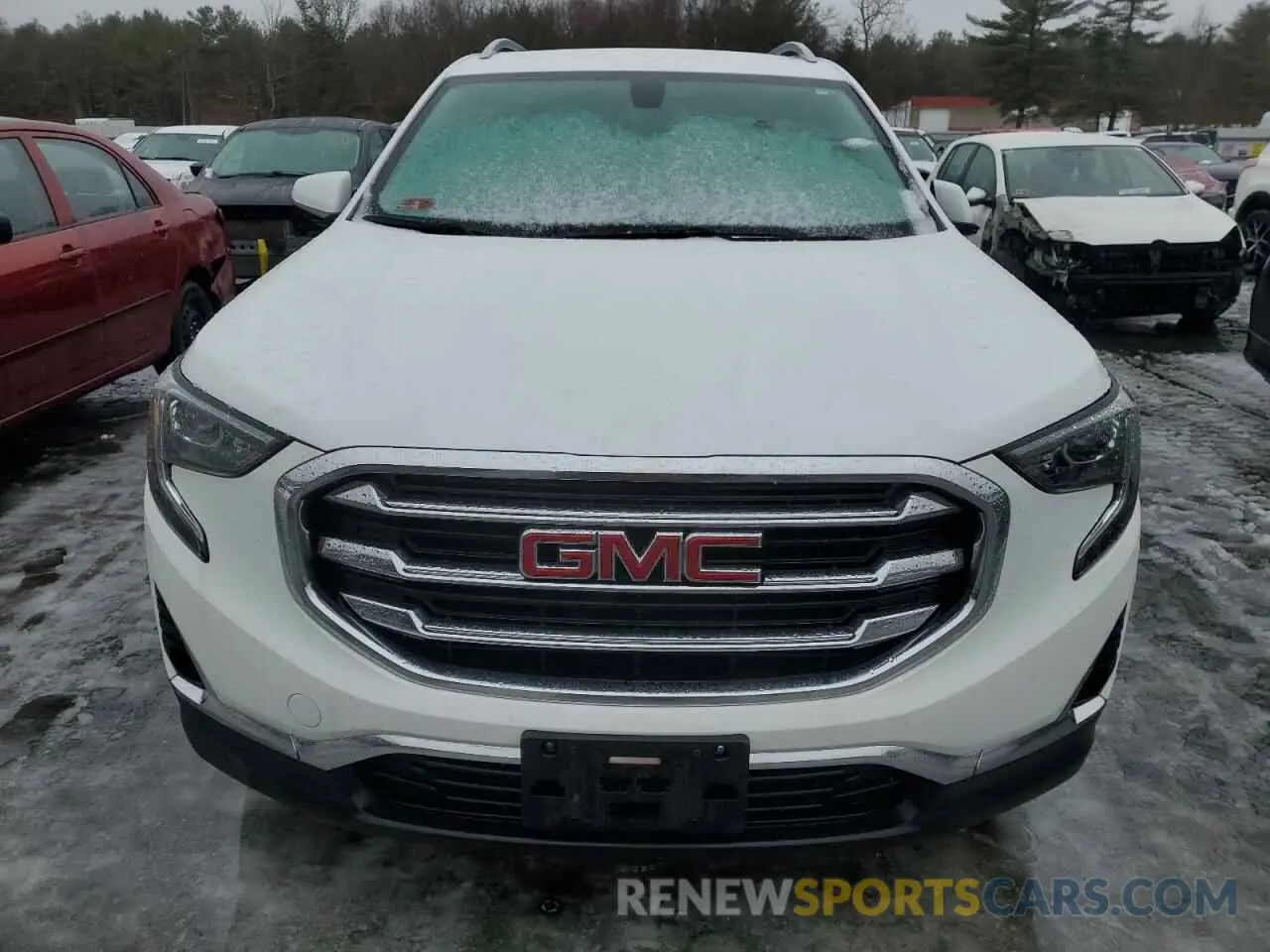 5 fotografías del automóvil dañado 3GKALVEV3KL207487 GMC TERRAIN 2019