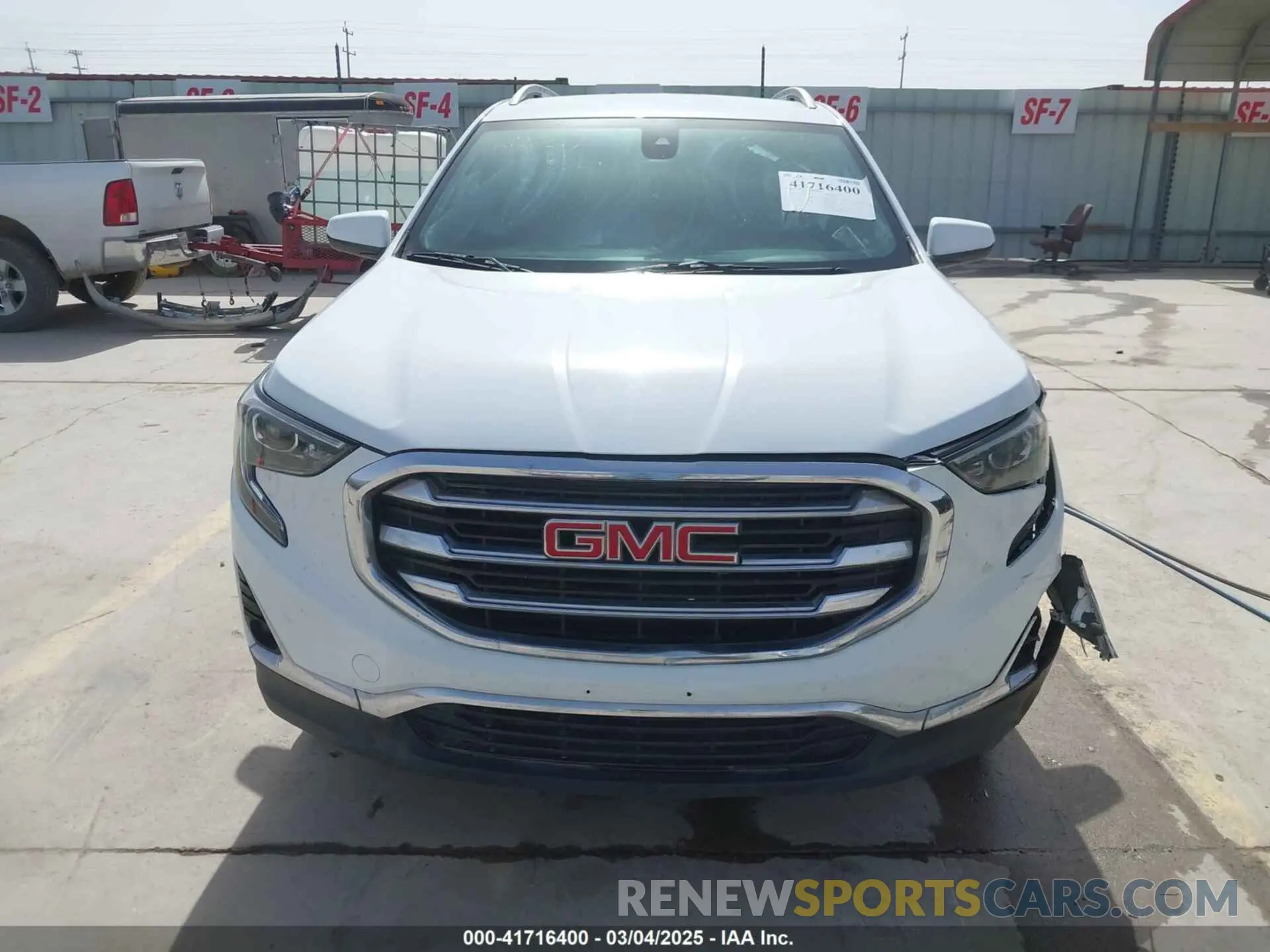 11 fotografías del automóvil dañado 3GKALVEV3KL253496 GMC TERRAIN 2019