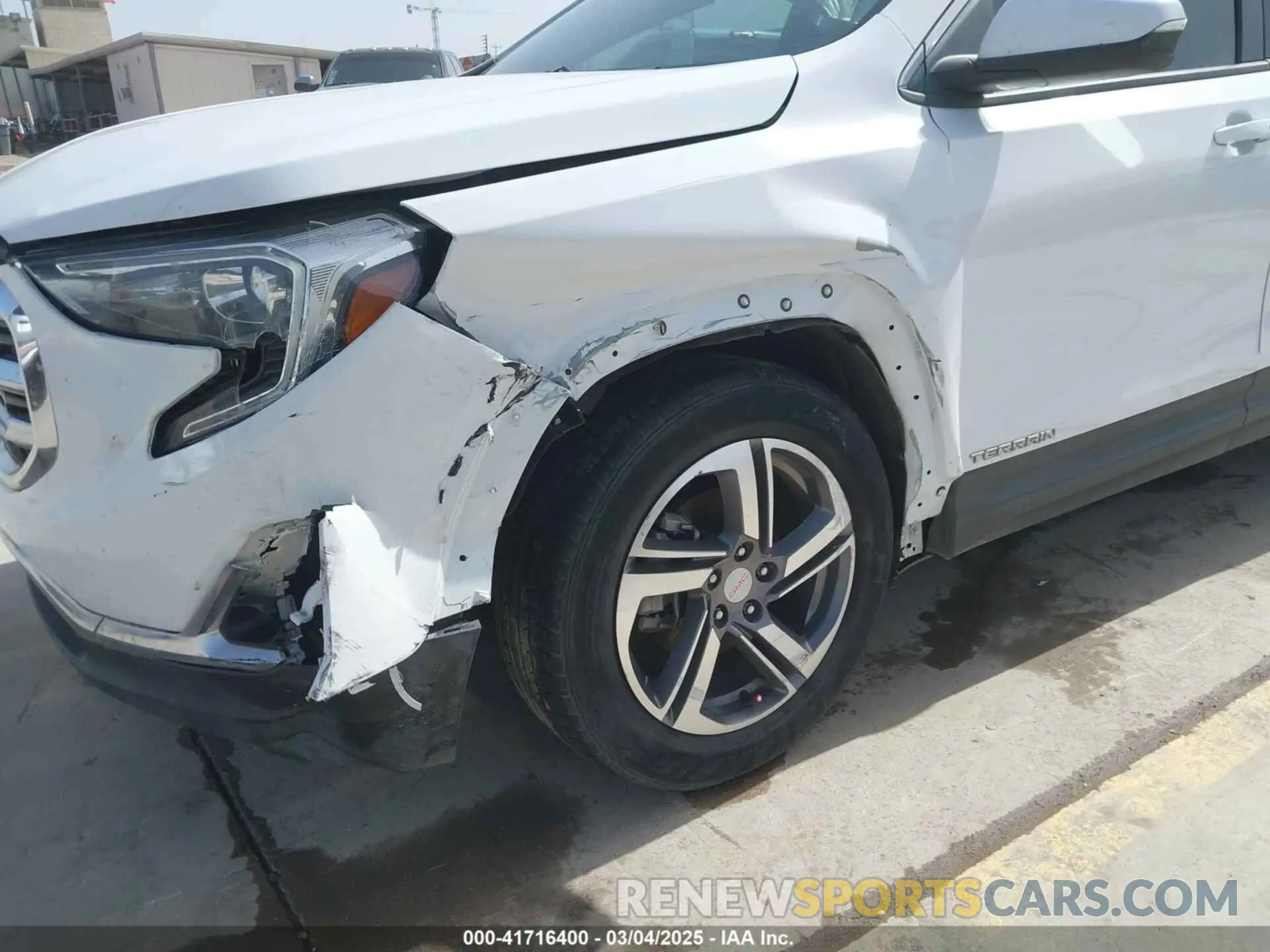 6 fotografías del automóvil dañado 3GKALVEV3KL253496 GMC TERRAIN 2019