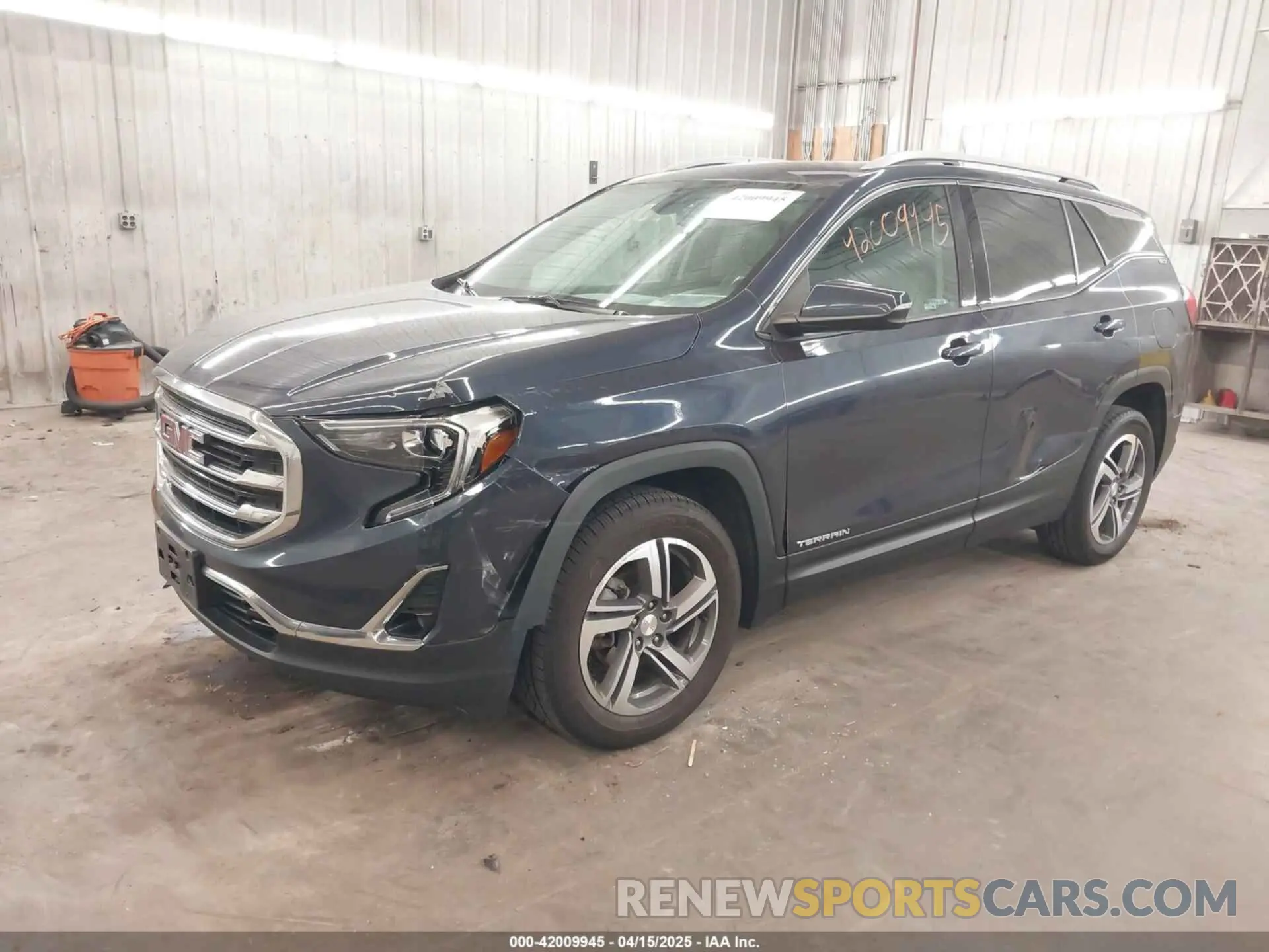 2 fotografías del automóvil dañado 3GKALVEV3KL324809 GMC TERRAIN 2019