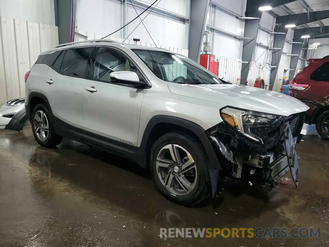 4 fotografías del automóvil dañado 3GKALVEV4KL133089 GMC TERRAIN 2019