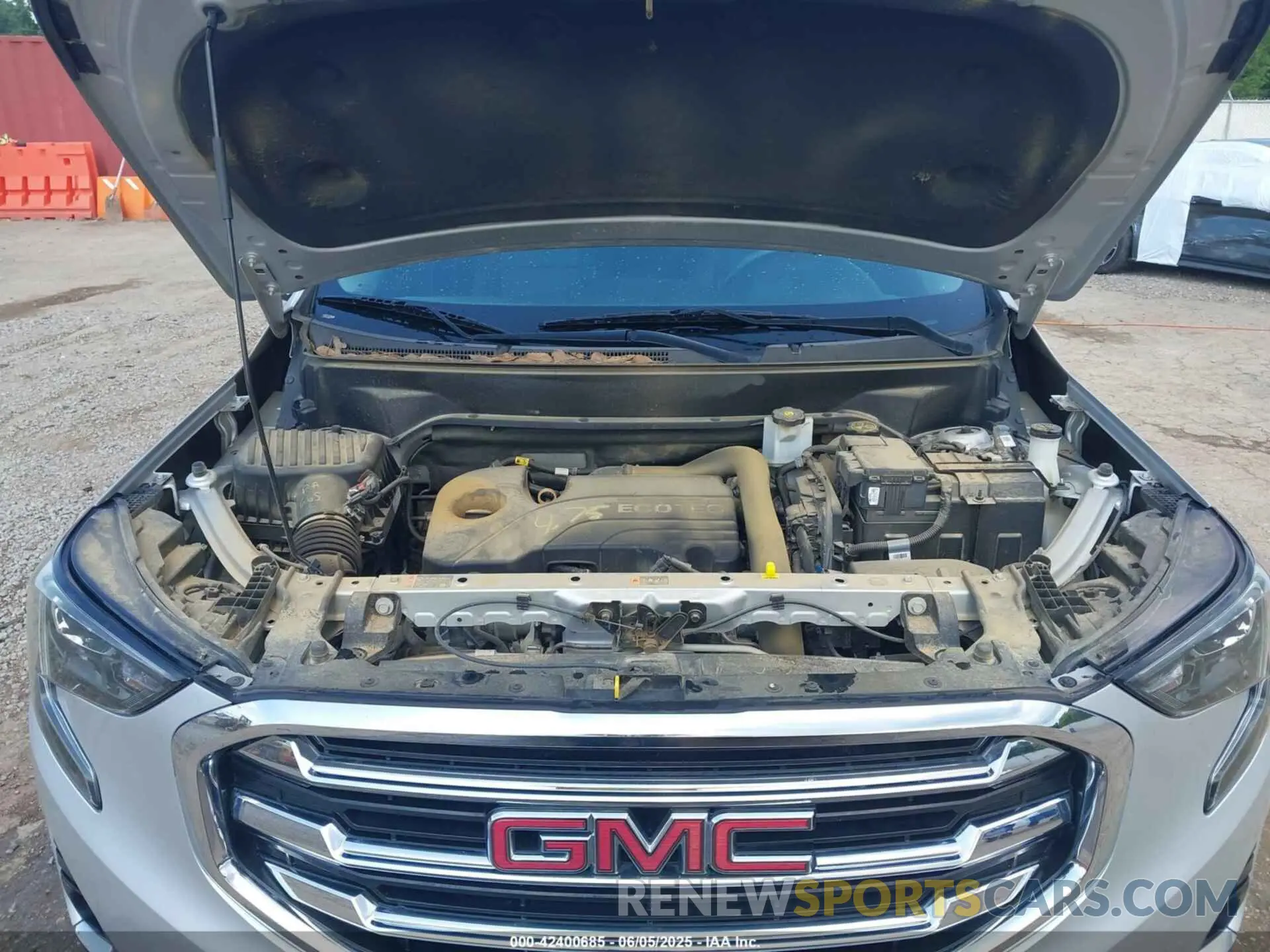10 fotografías del automóvil dañado 3GKALVEV4KL182566 GMC TERRAIN 2019