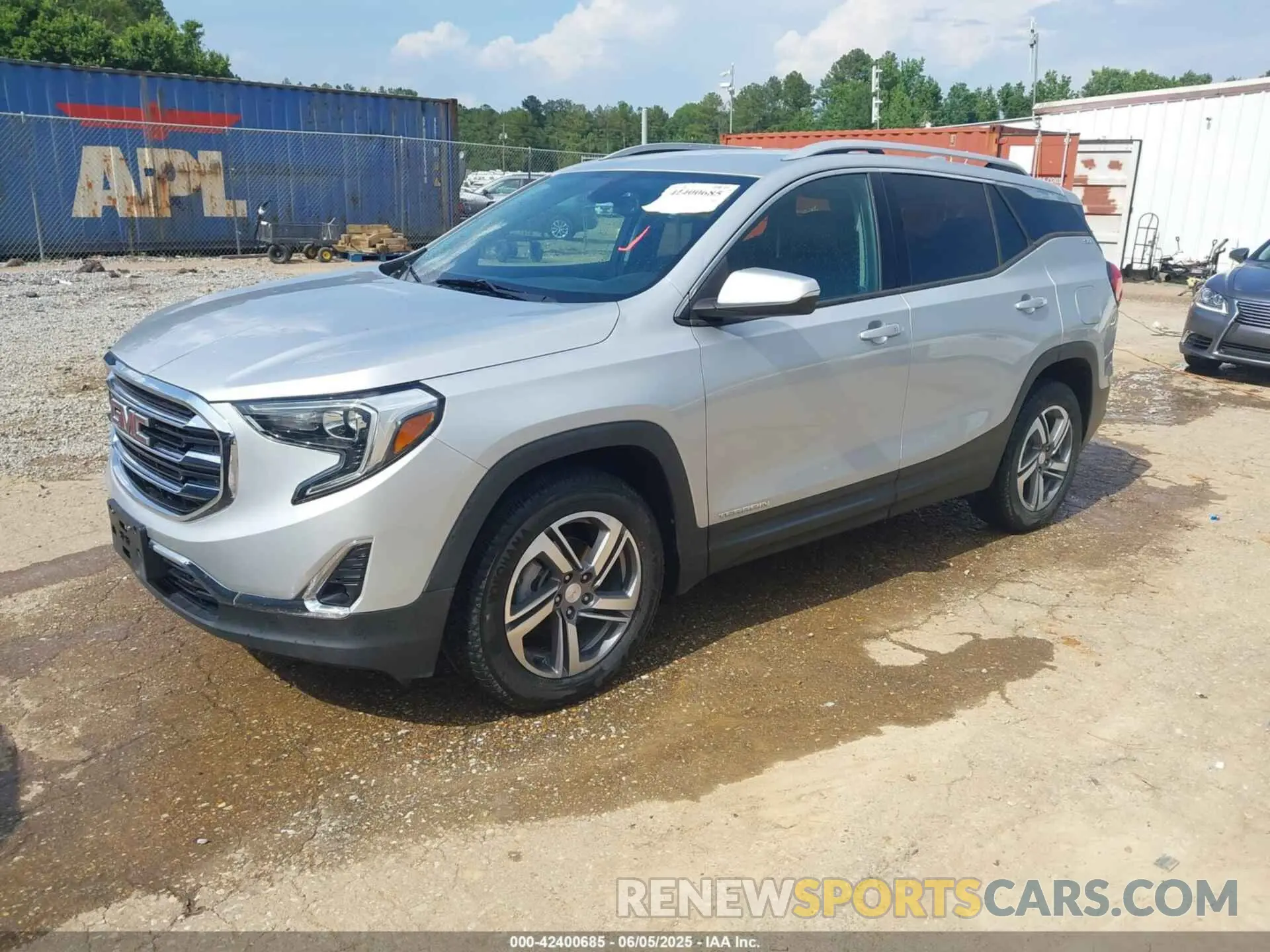 2 fotografías del automóvil dañado 3GKALVEV4KL182566 GMC TERRAIN 2019