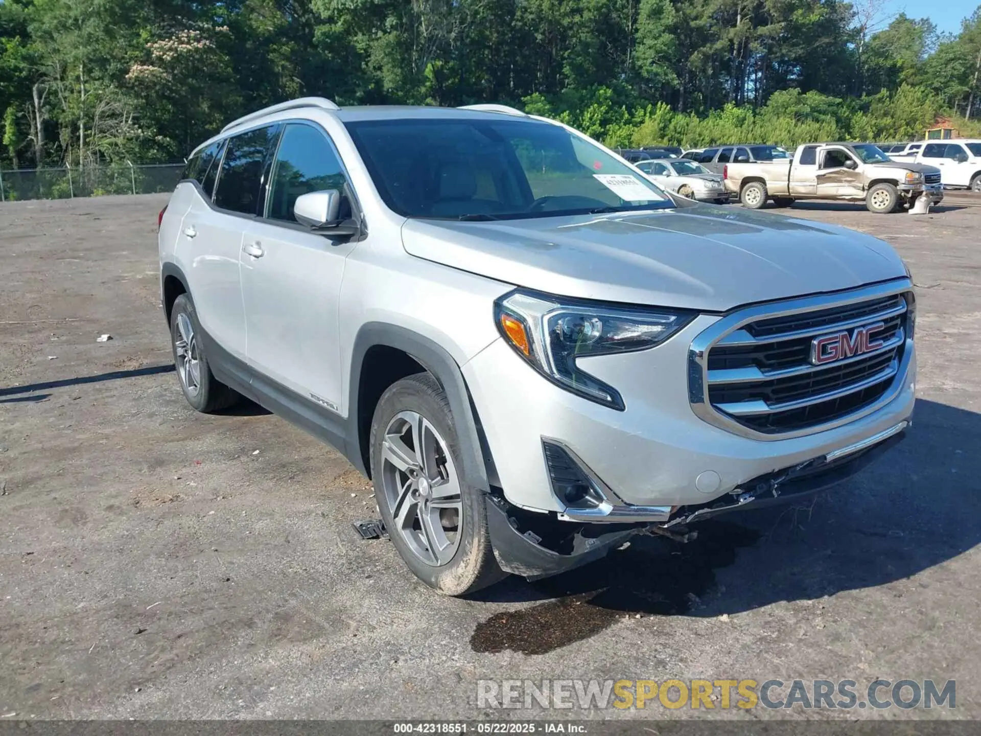 1 fotografías del automóvil dañado 3GKALVEV6KL341085 GMC TERRAIN 2019
