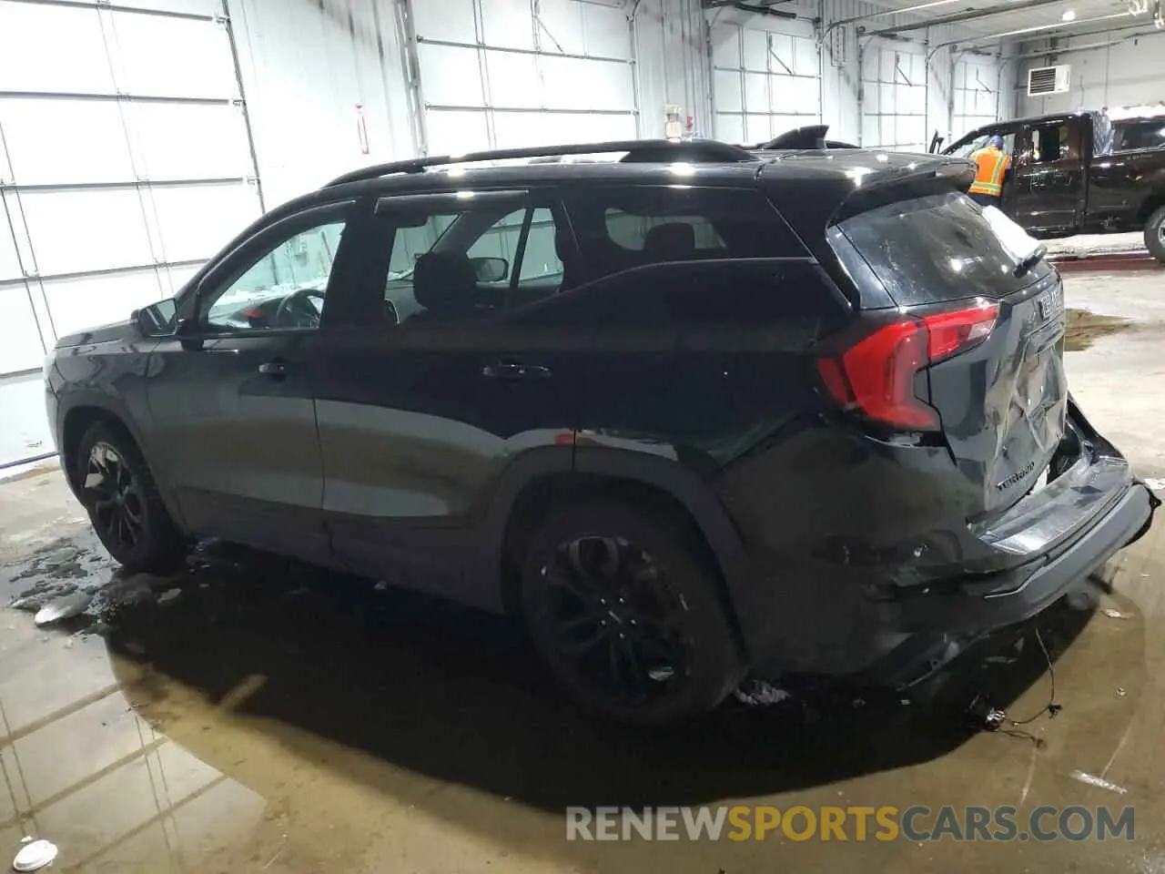 2 fotografías del automóvil dañado 3GKALVEV7KL208559 GMC TERRAIN 2019