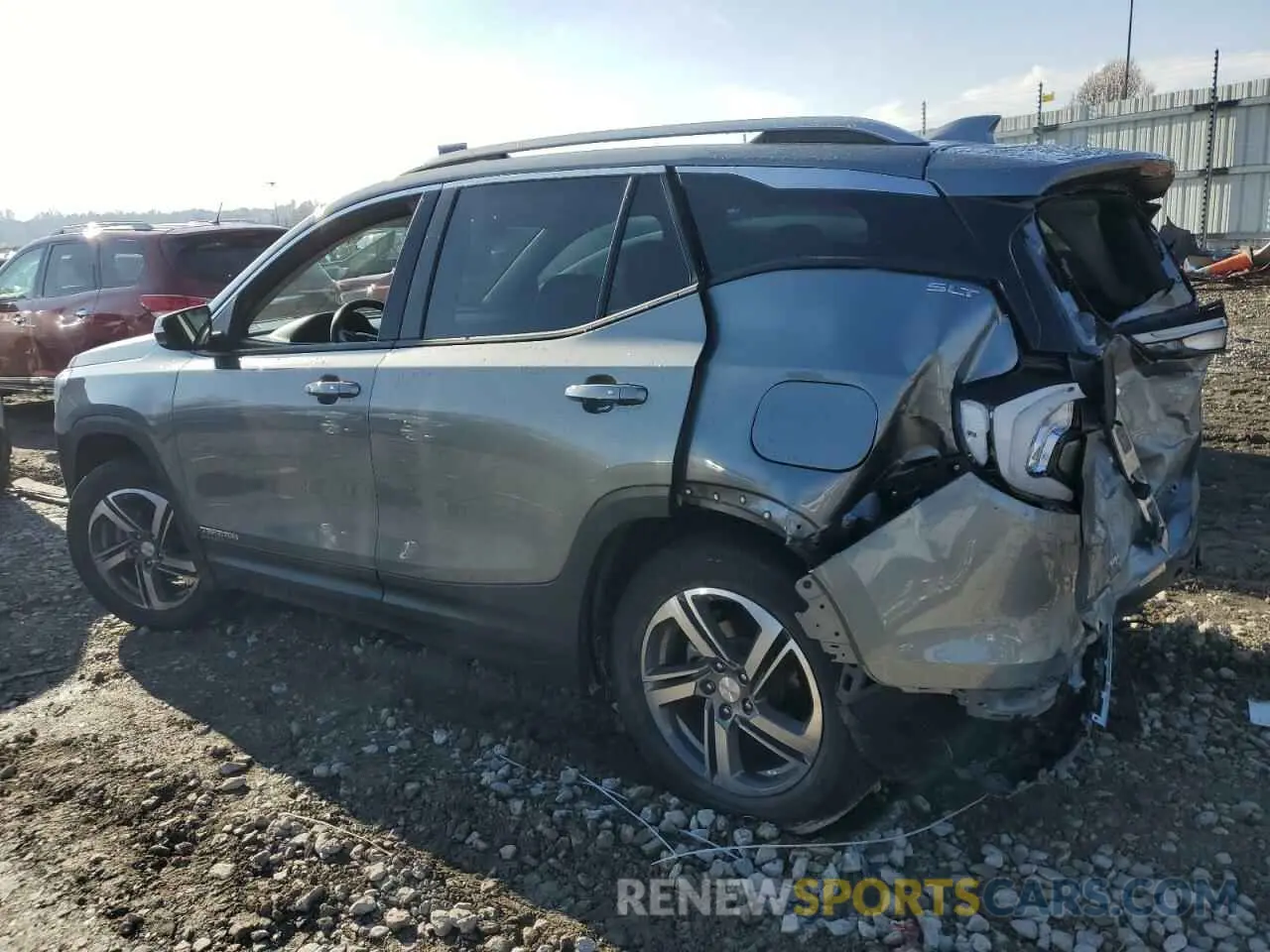 2 fotografías del automóvil dañado 3GKALVEV8KL293959 GMC TERRAIN 2019
