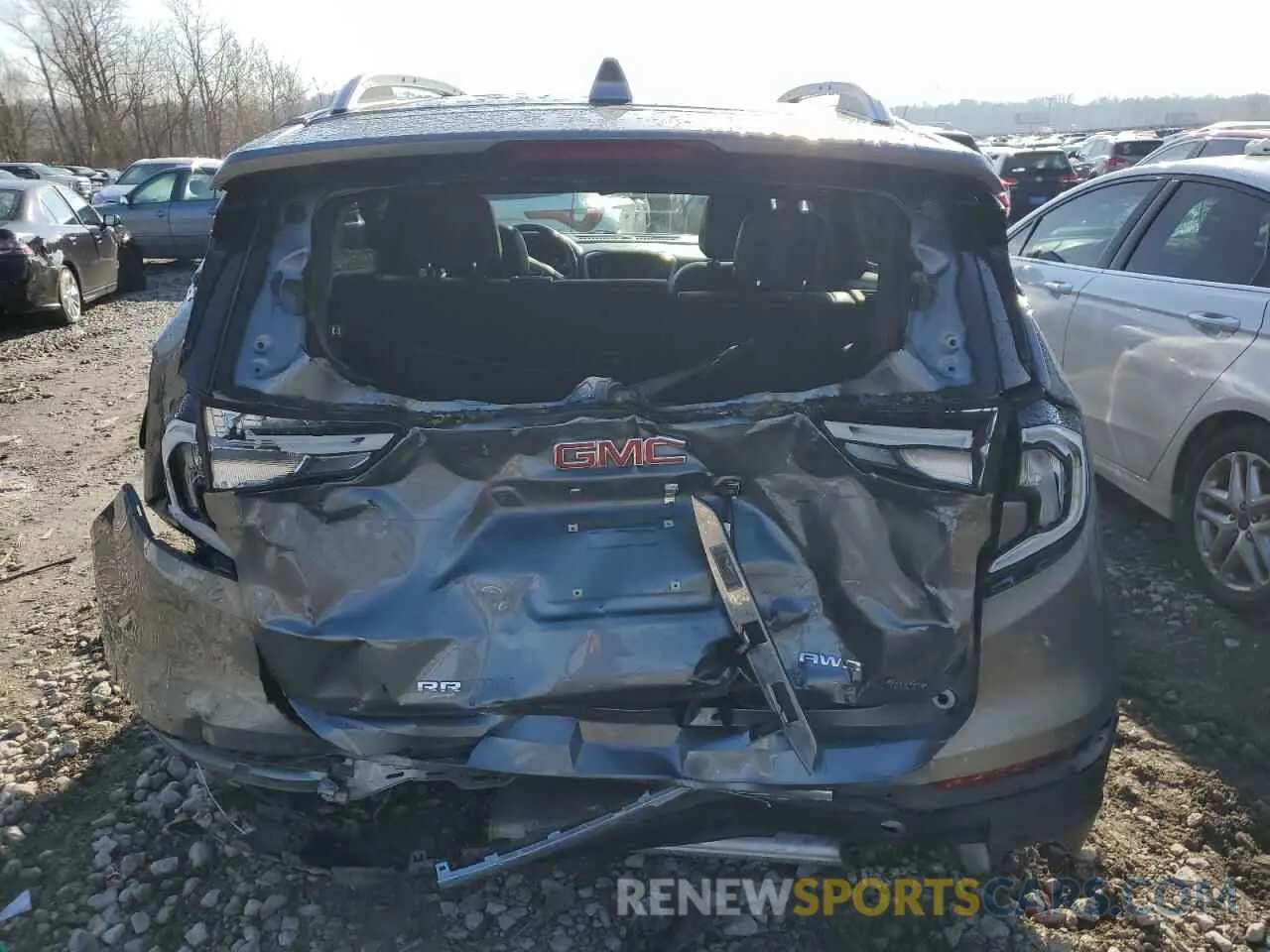 6 fotografías del automóvil dañado 3GKALVEV8KL293959 GMC TERRAIN 2019