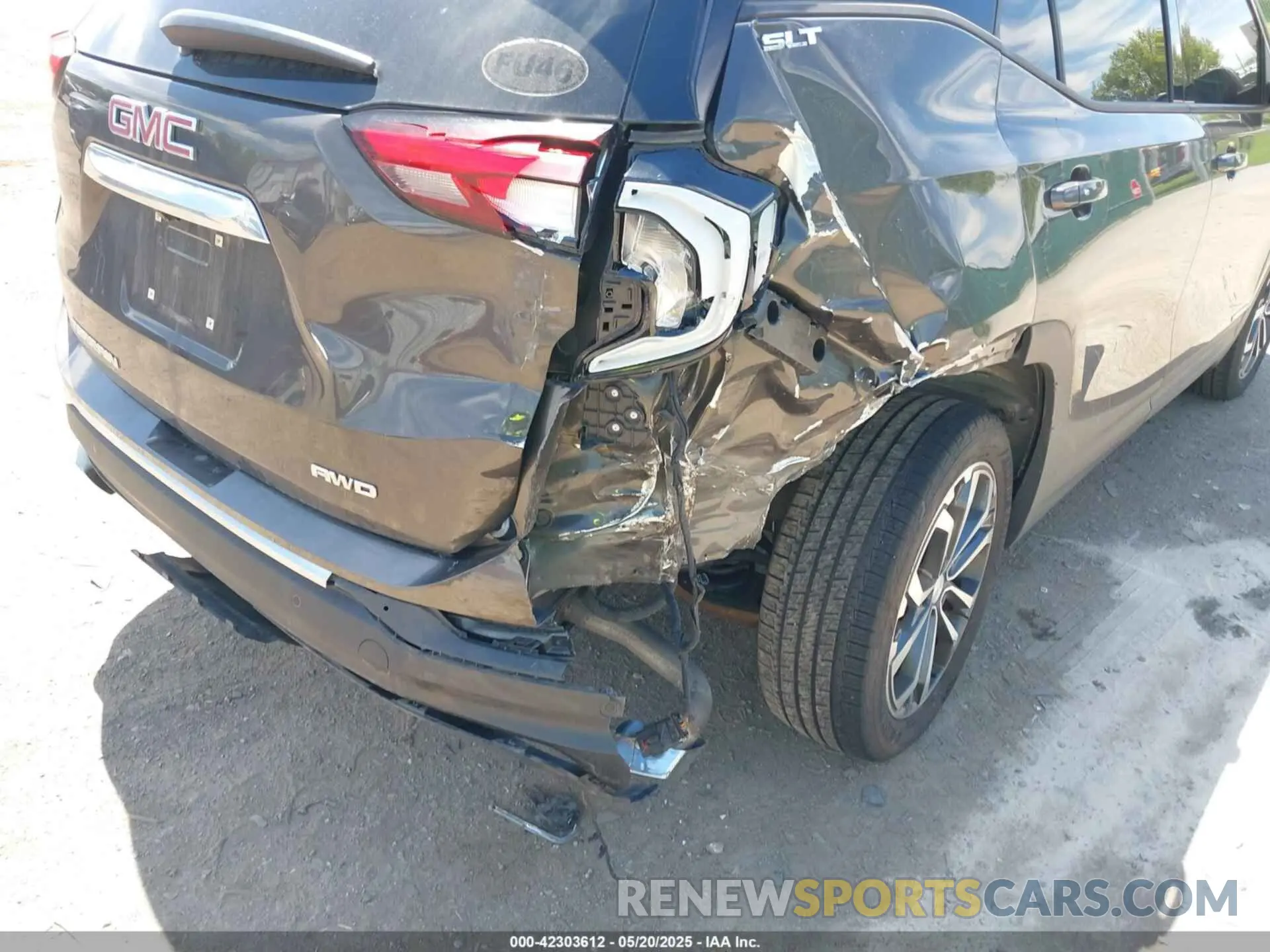 6 fotografías del automóvil dañado 3GKALVEX0KL231845 GMC TERRAIN 2019