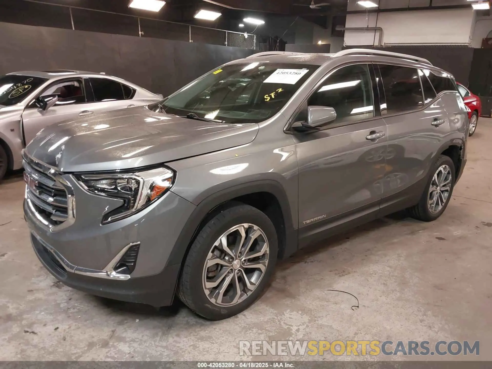 2 fotografías del automóvil dañado 3GKALVEX0KL309931 GMC TERRAIN 2019