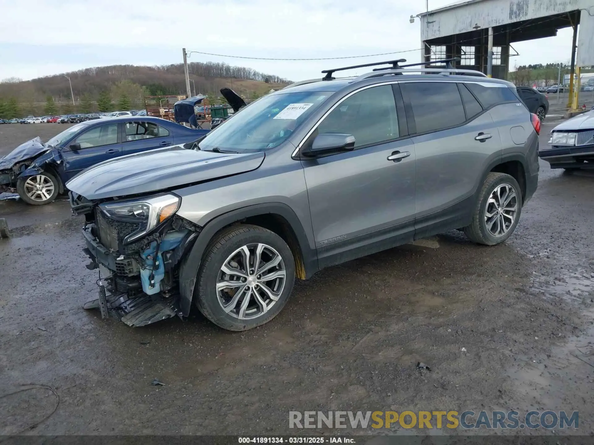 2 fotografías del automóvil dañado 3GKALVEX5KL384320 GMC TERRAIN 2019