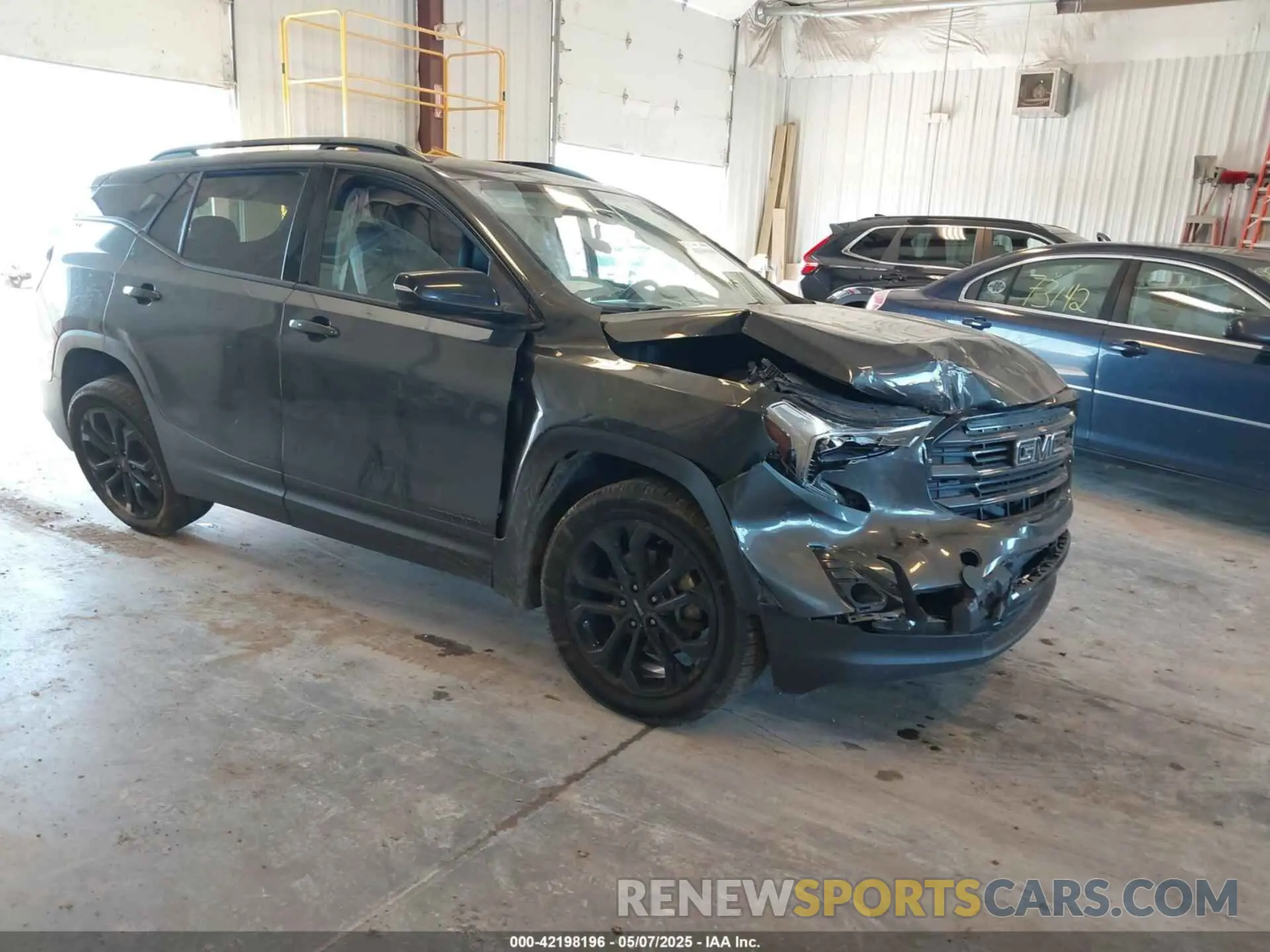 1 fotografías del automóvil dañado 3GKALVEX7KL267984 GMC TERRAIN 2019
