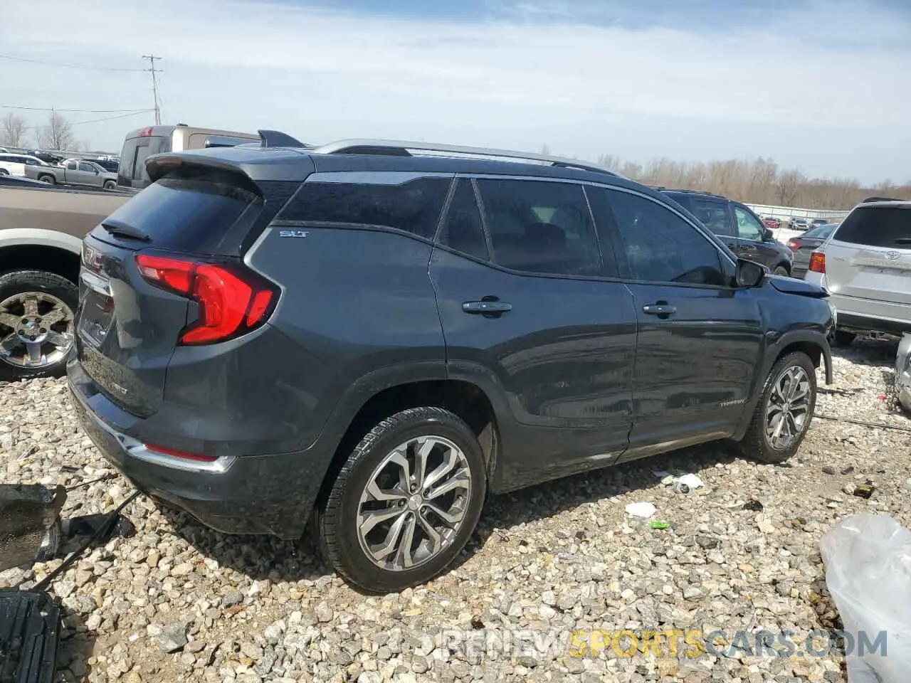 3 fotografías del automóvil dañado 3GKALVEX7KL358821 GMC TERRAIN 2019