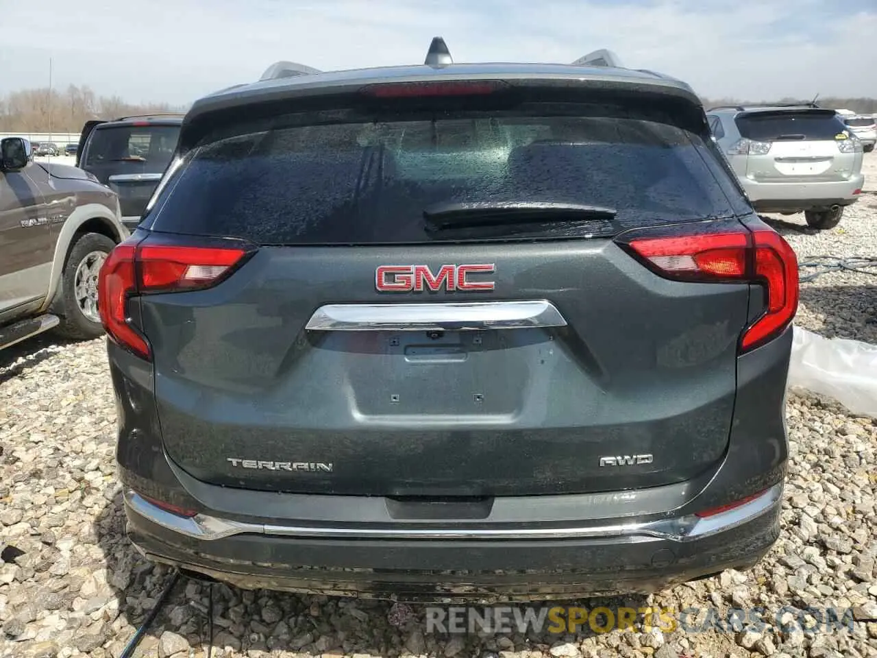 6 fotografías del automóvil dañado 3GKALVEX7KL358821 GMC TERRAIN 2019